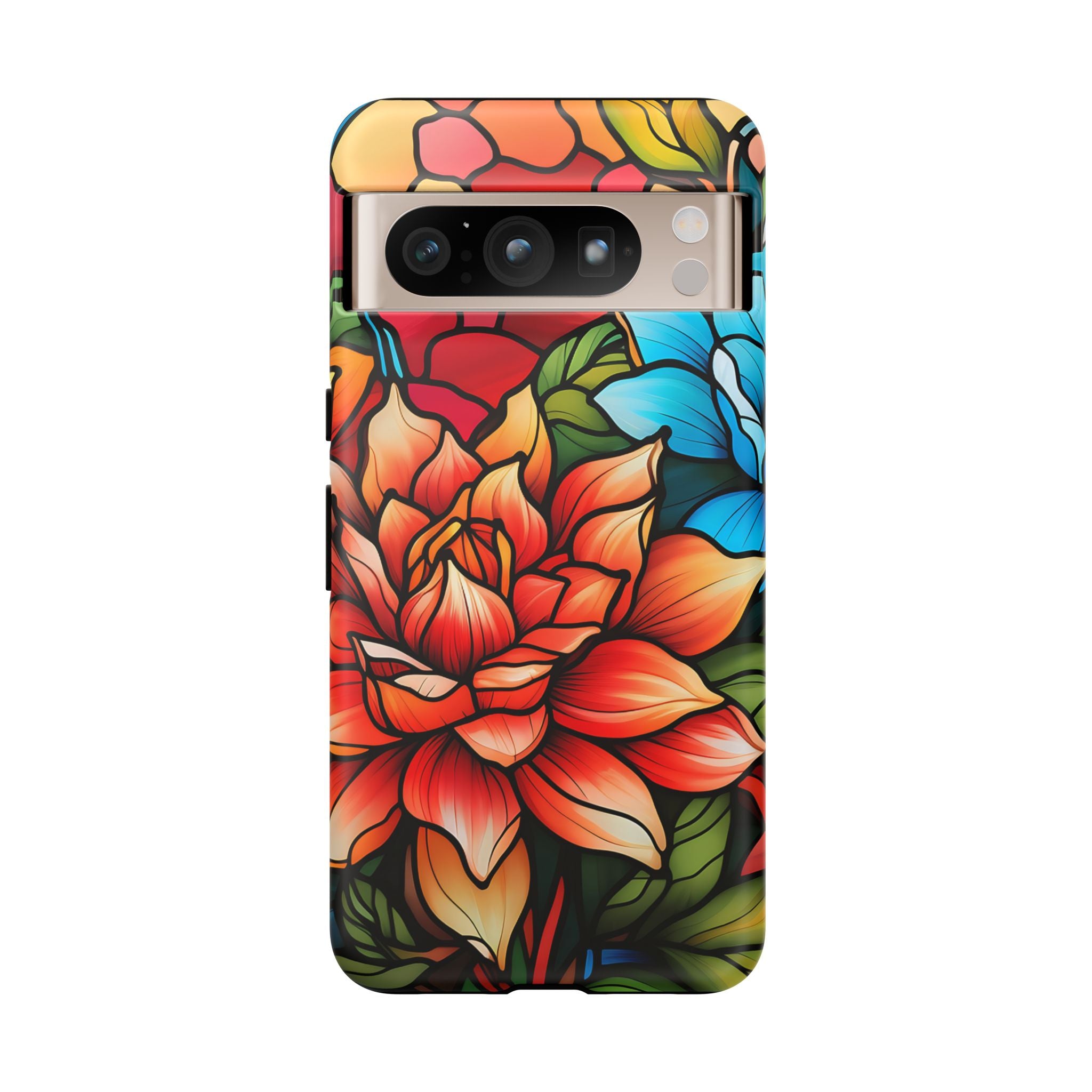 Stained Glass Floral Google Pixel Case (All Models)