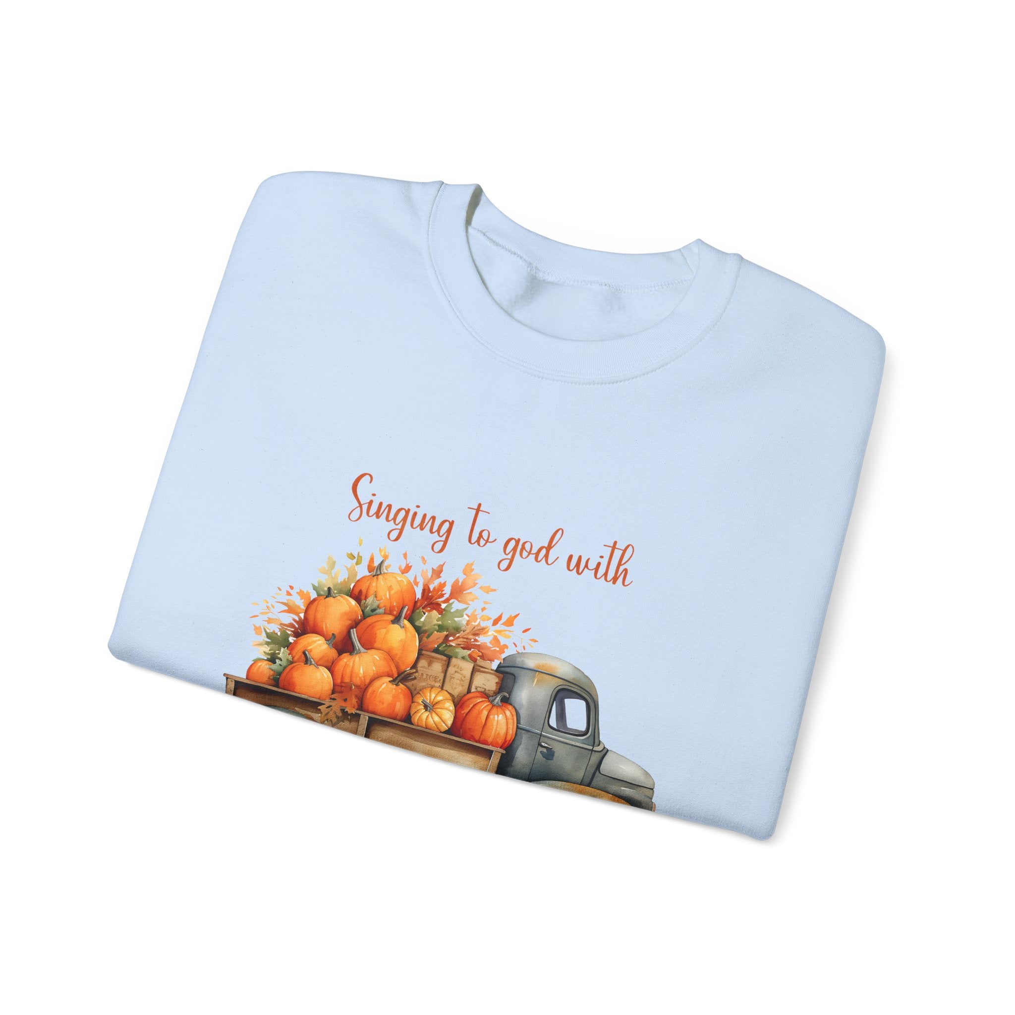 Harvest Truck Thanksgiving Sweatshirt