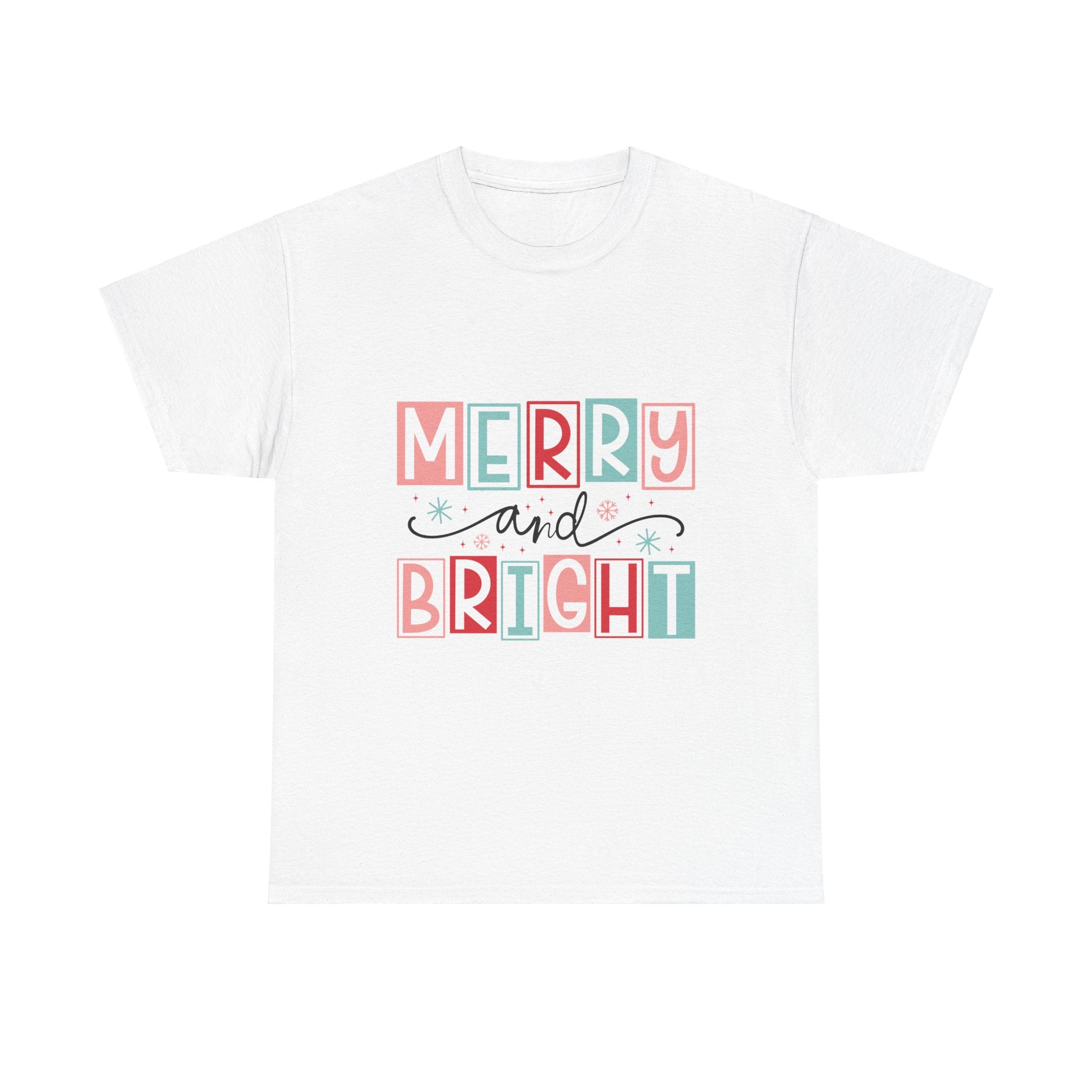 Merry Bright Retro Christmas T-Shirt