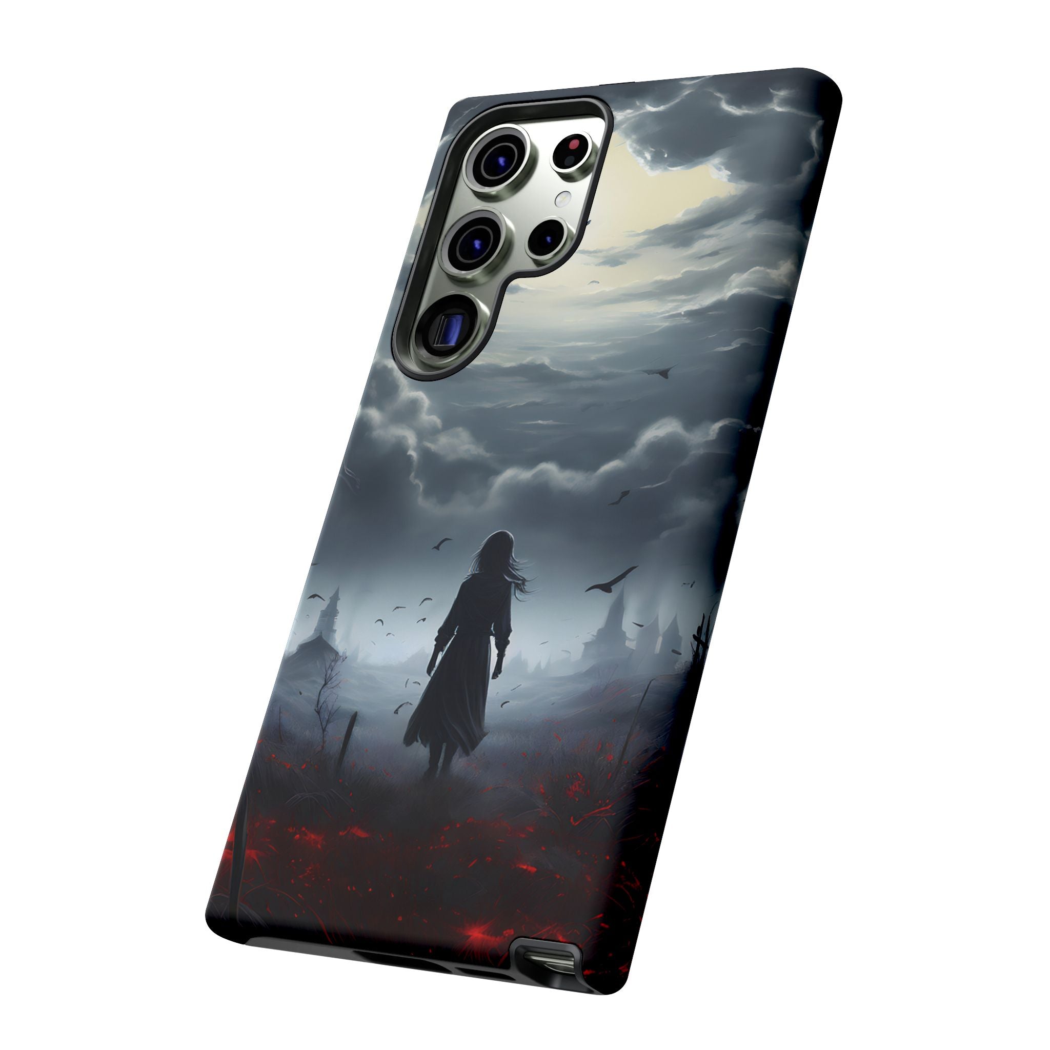 Brooding Sky Silhouette Samsung Case