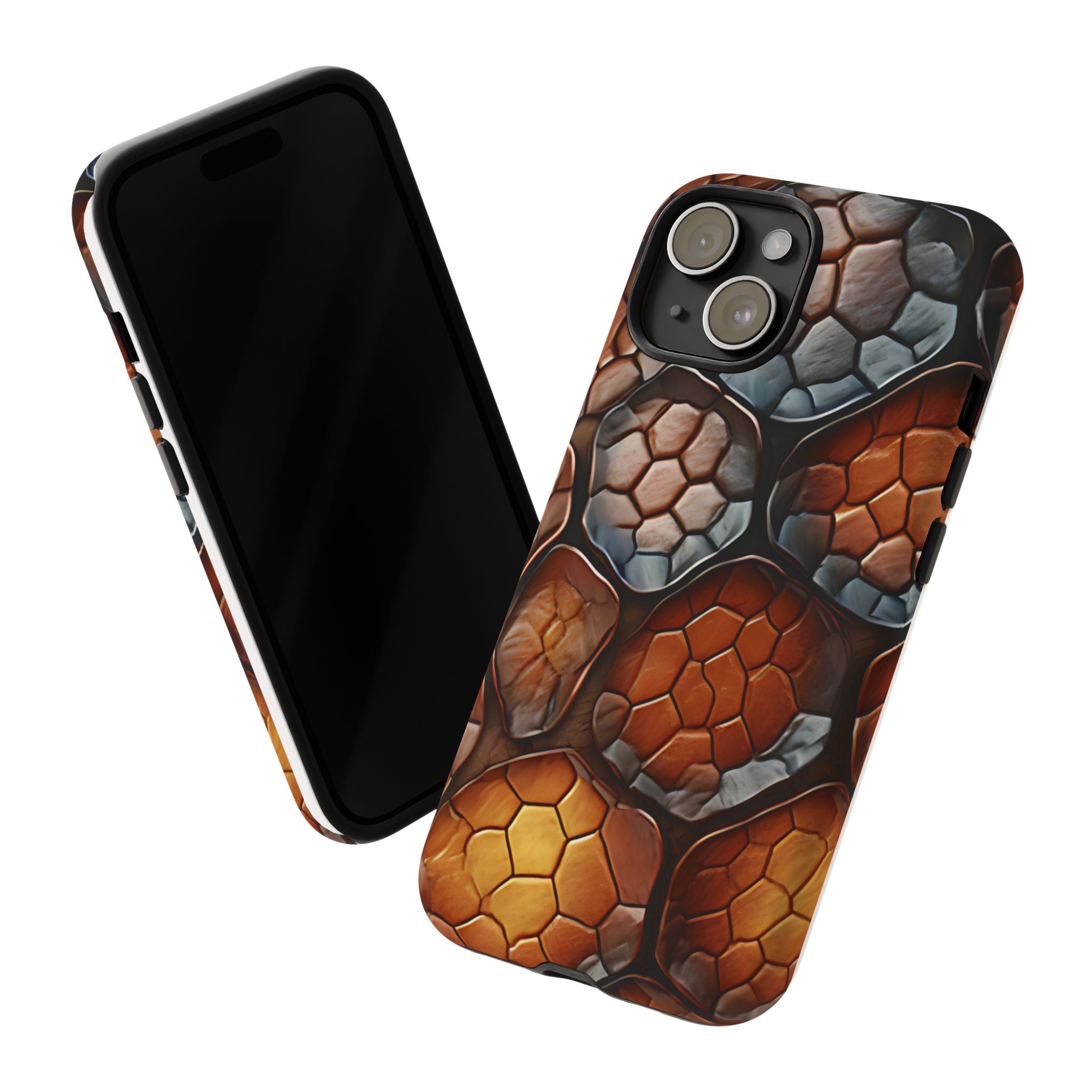 Reptilian Scales iPhone Case - 3D Texture