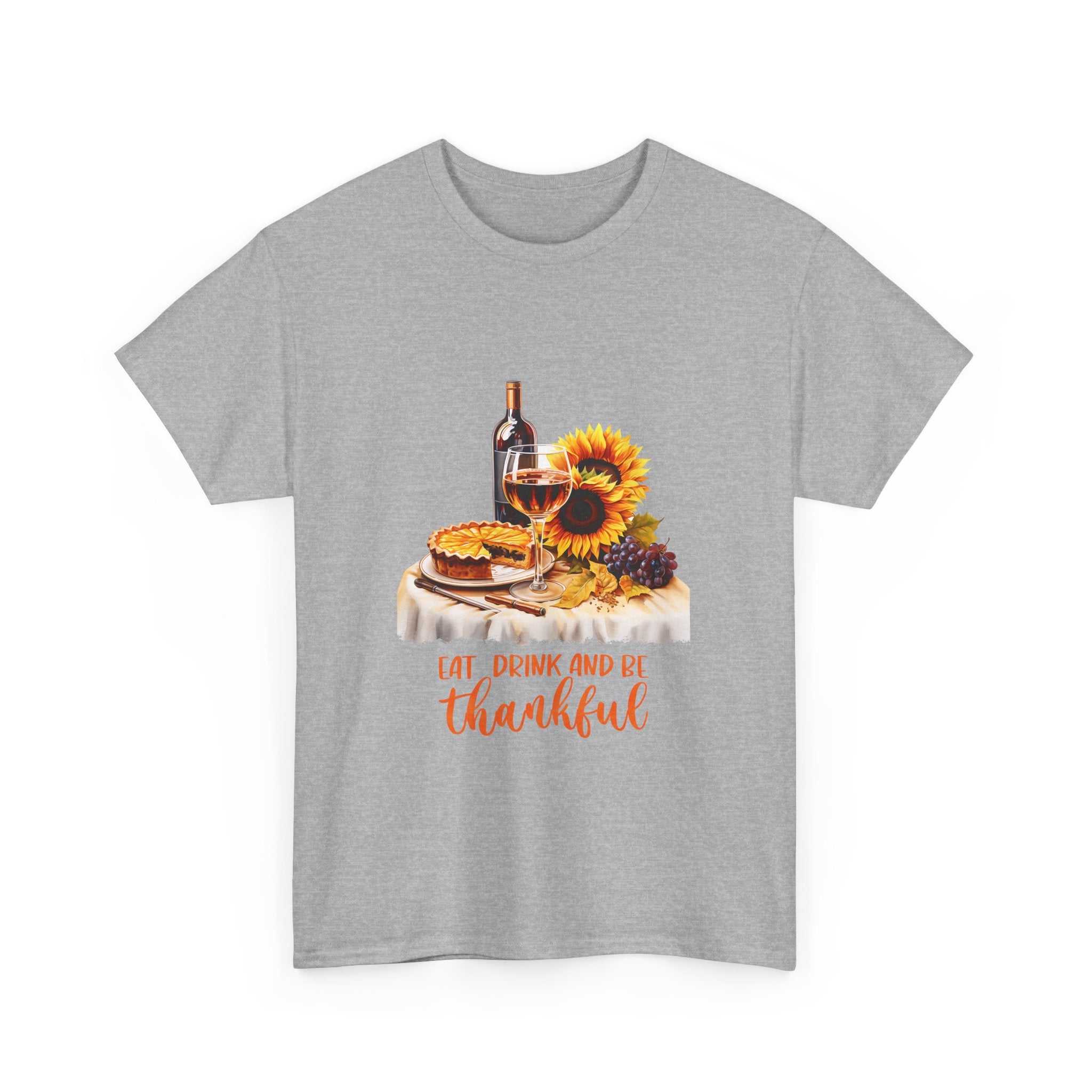 Thanksgiving Pie & Wine T-Shirt