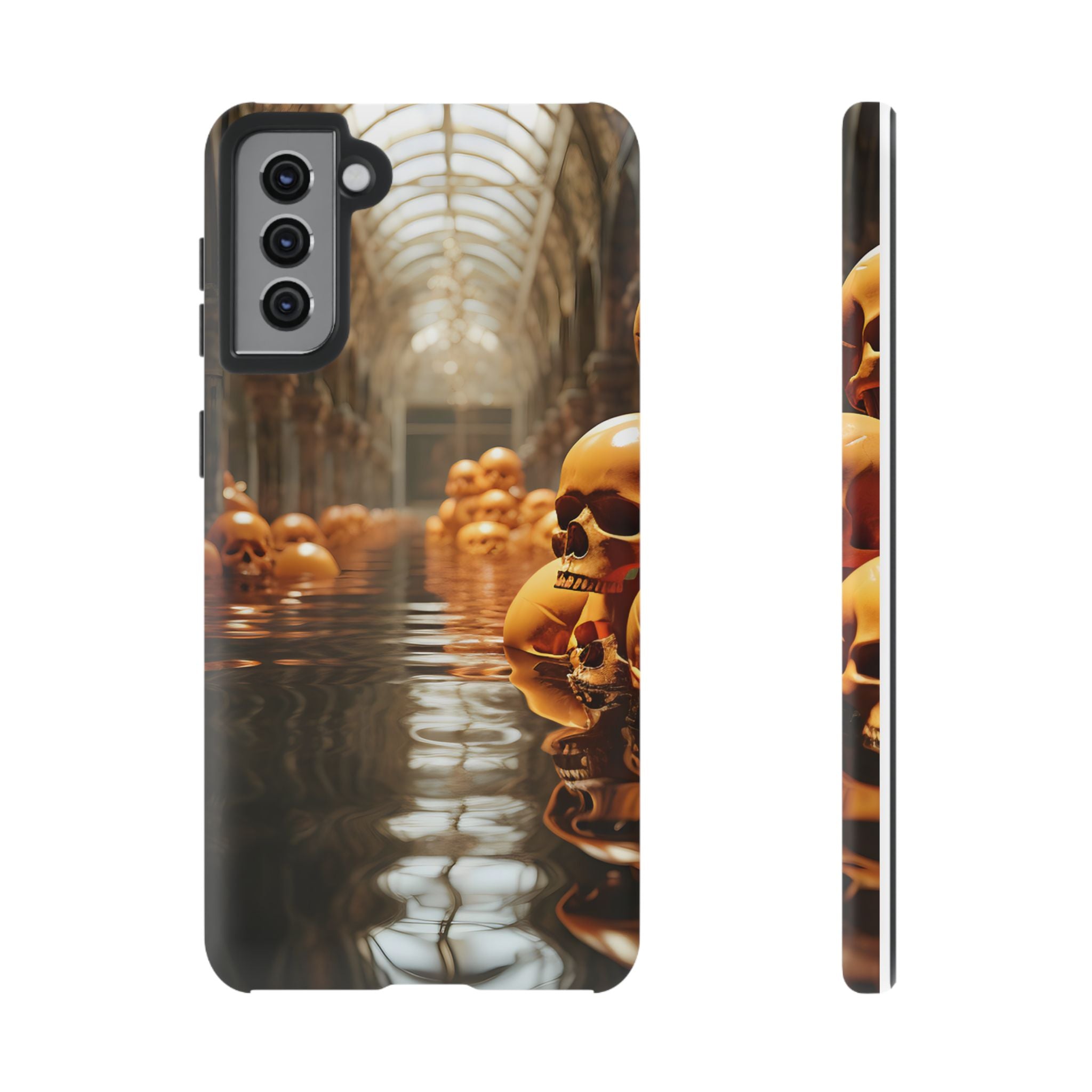 Gothic Skull Corridor Samsung Case