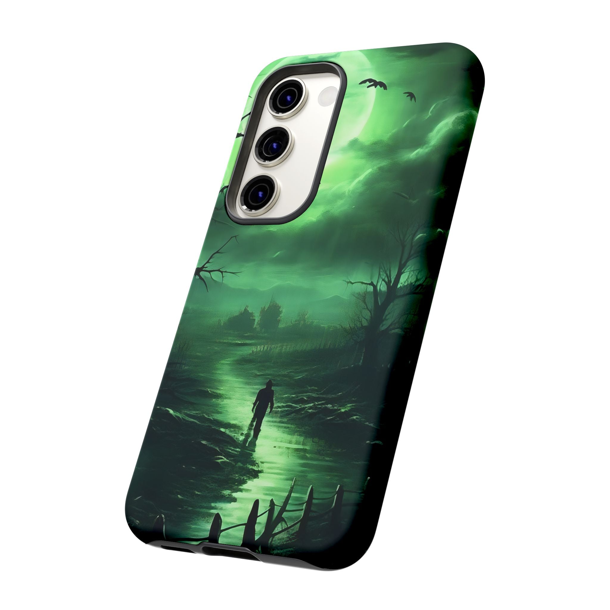 Eerie Swamp Moon Samsung Case