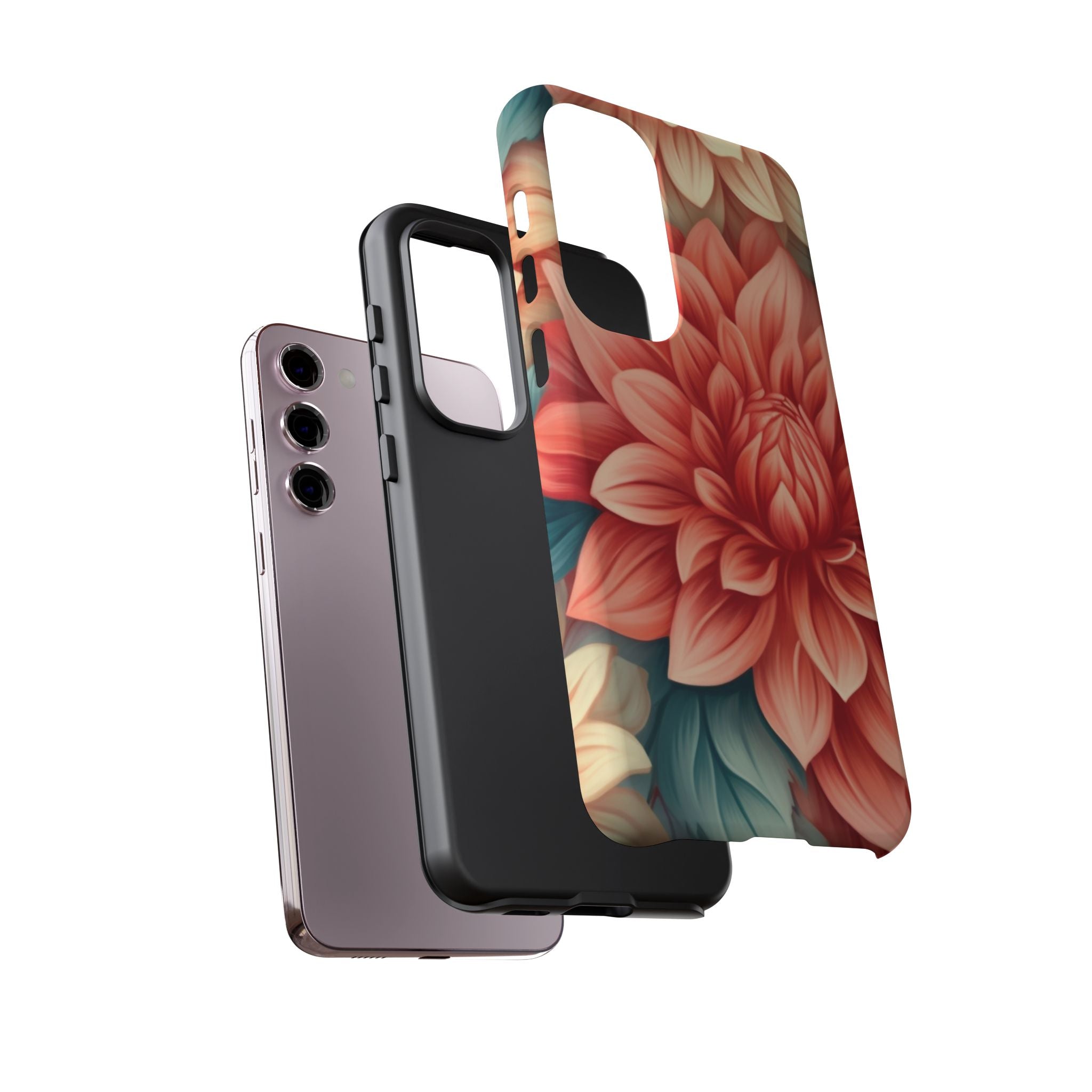 Dahlia Bloom Samsung Phone Case