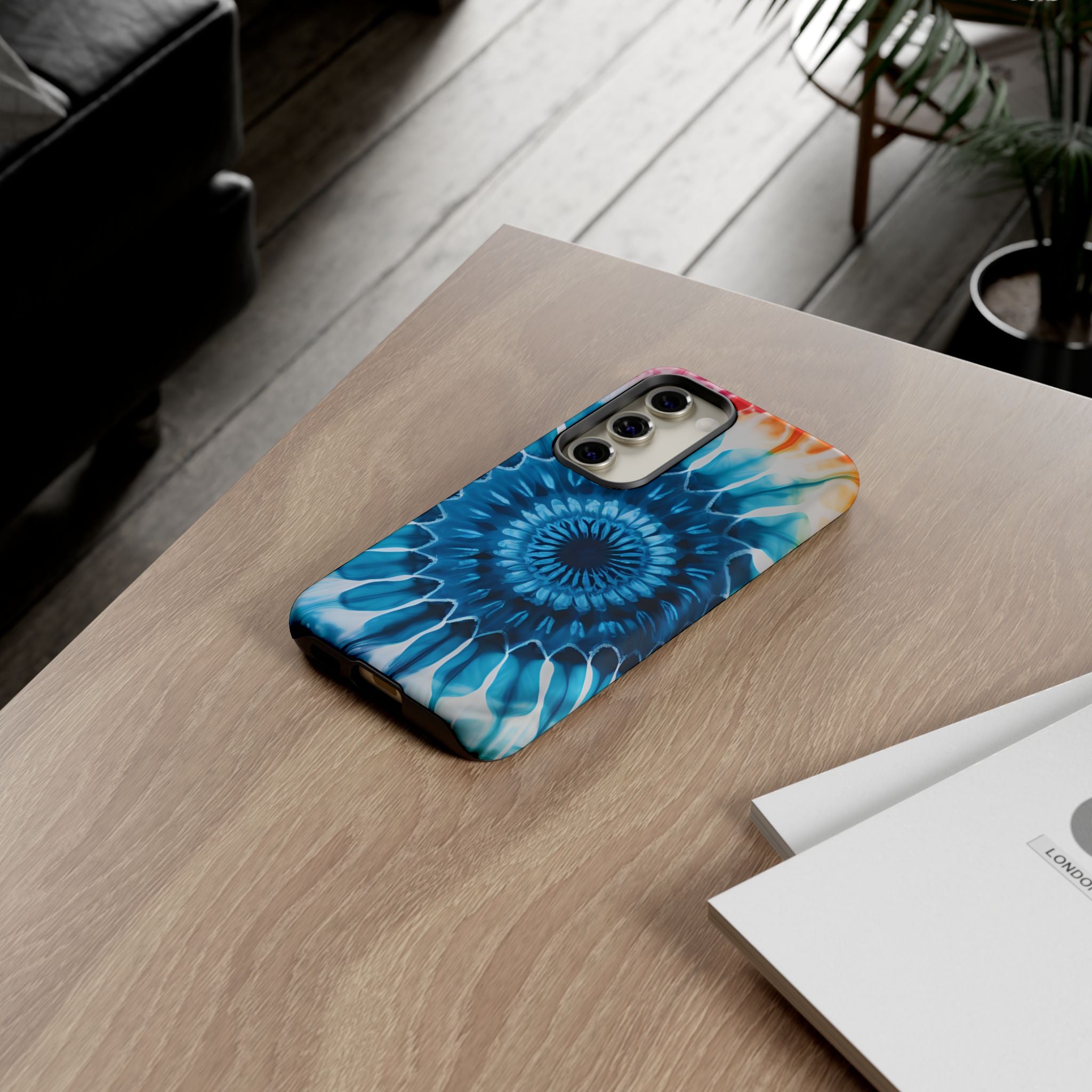 Cosmic Mandala Tie-Dye Samsung Case