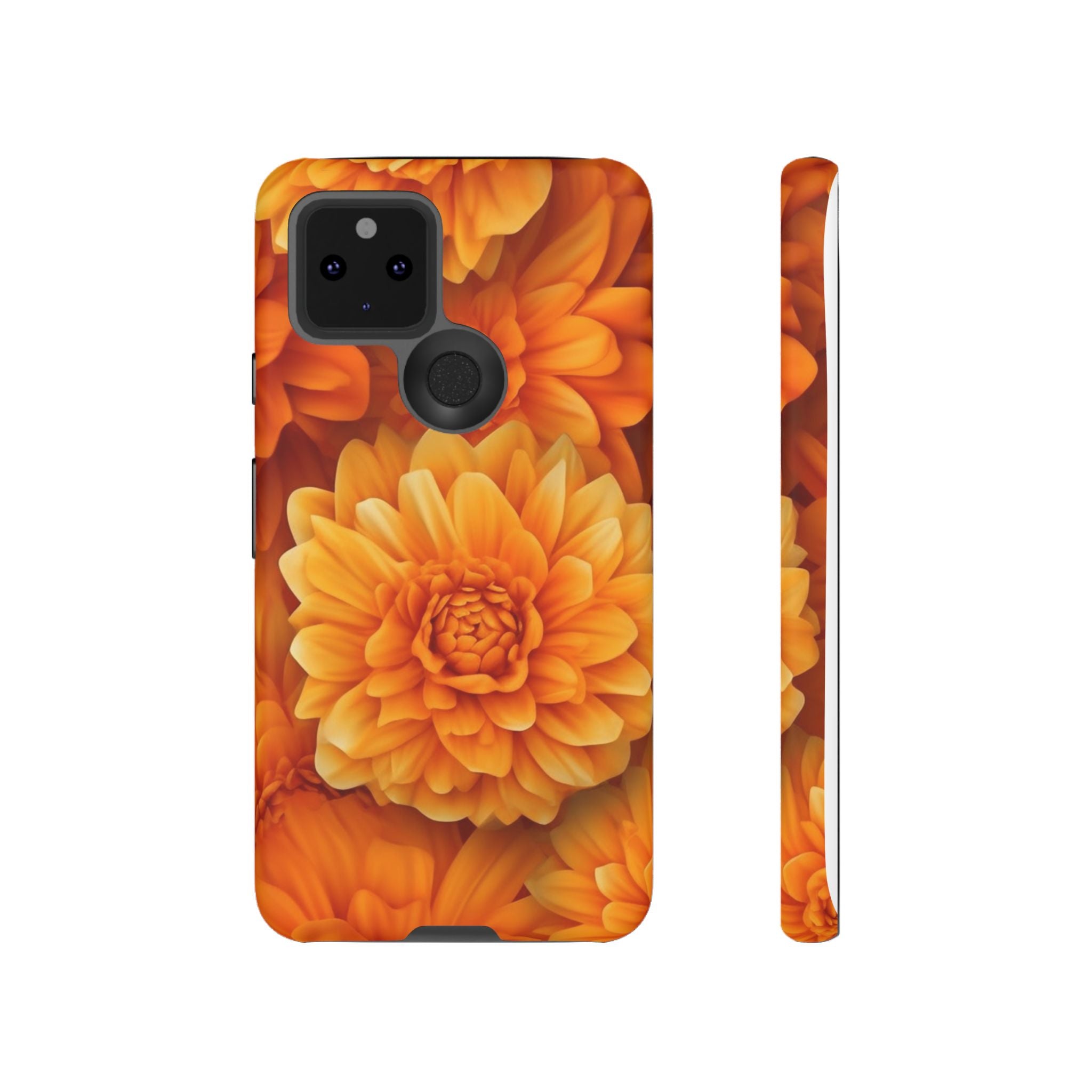 Vibrant Orange Dahlia Google Google Pixel Case (All Models)