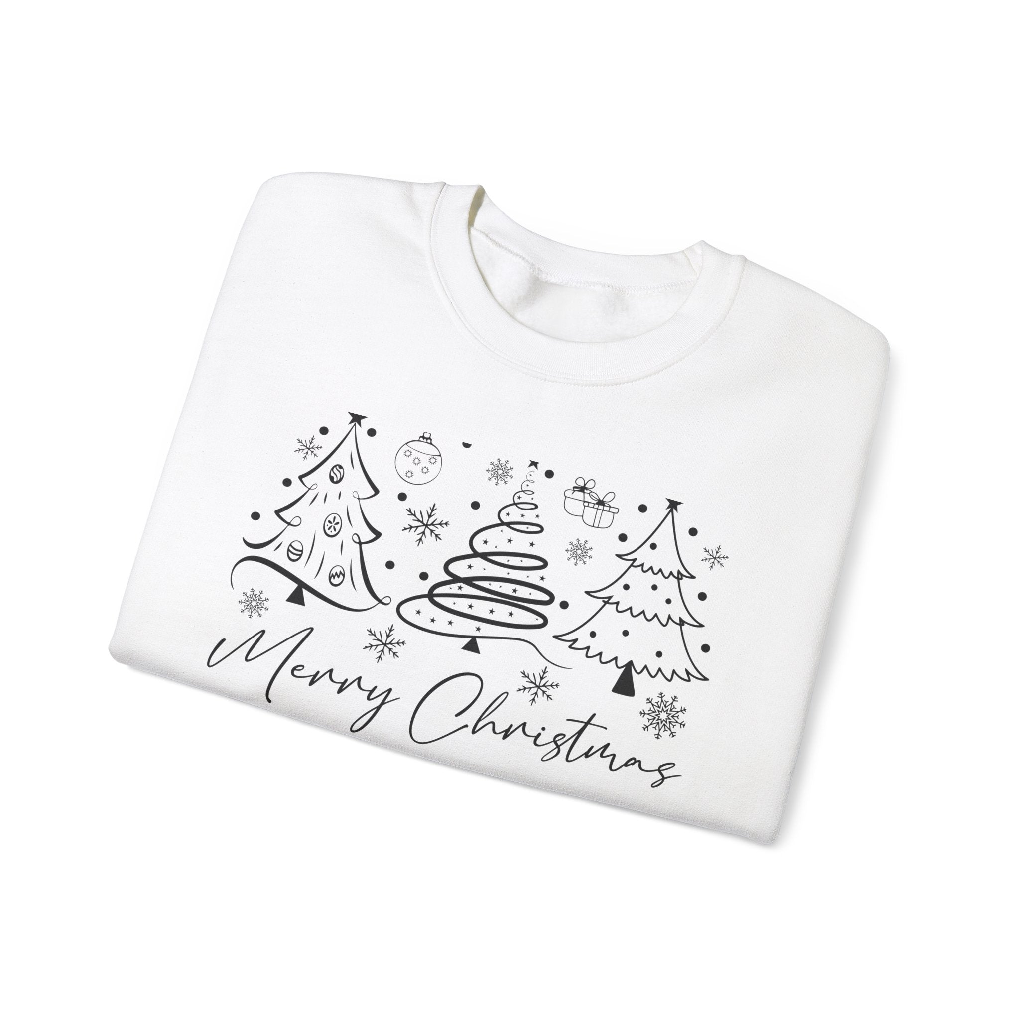 Minimalist Christmas Tree Sweatshirt