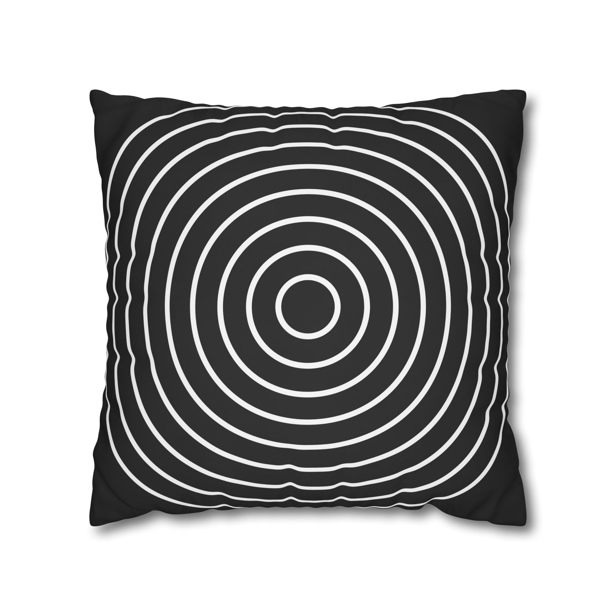 Concentric Circles Hypnotic Pillowcase