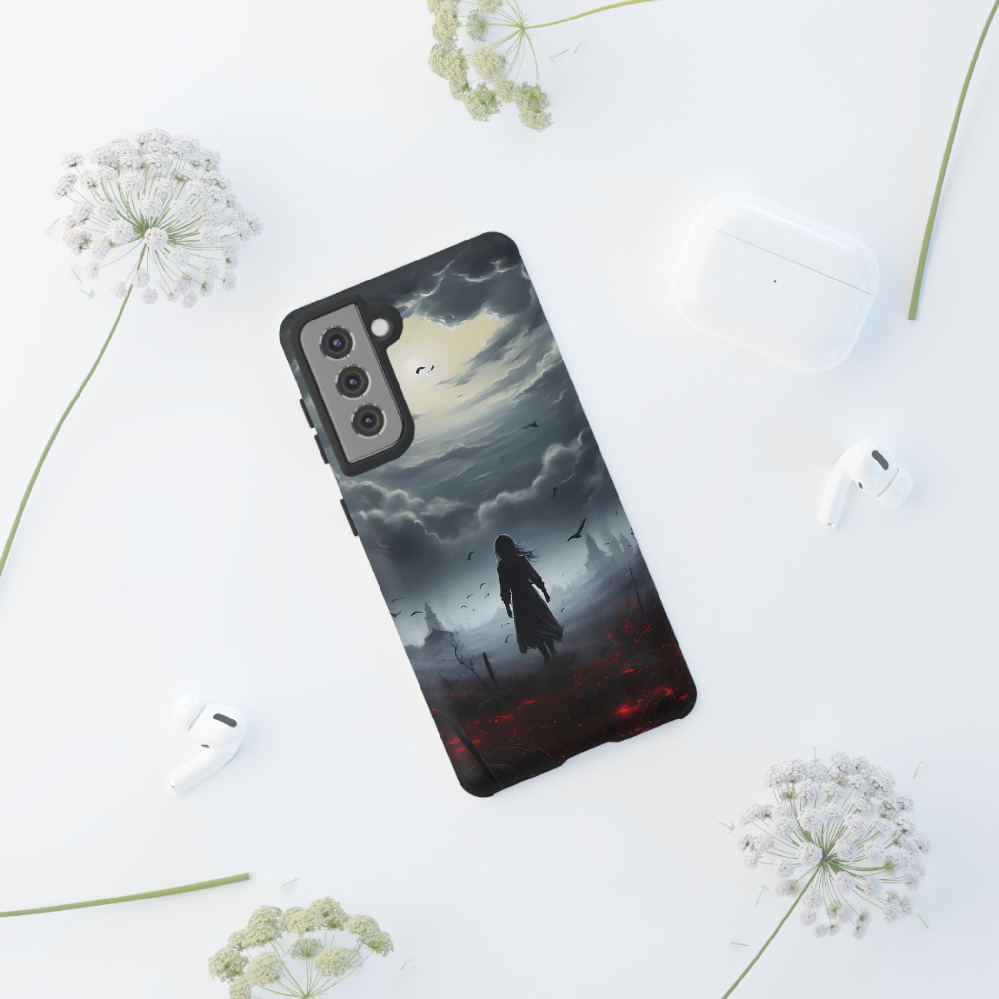 Brooding Sky Silhouette Samsung Case