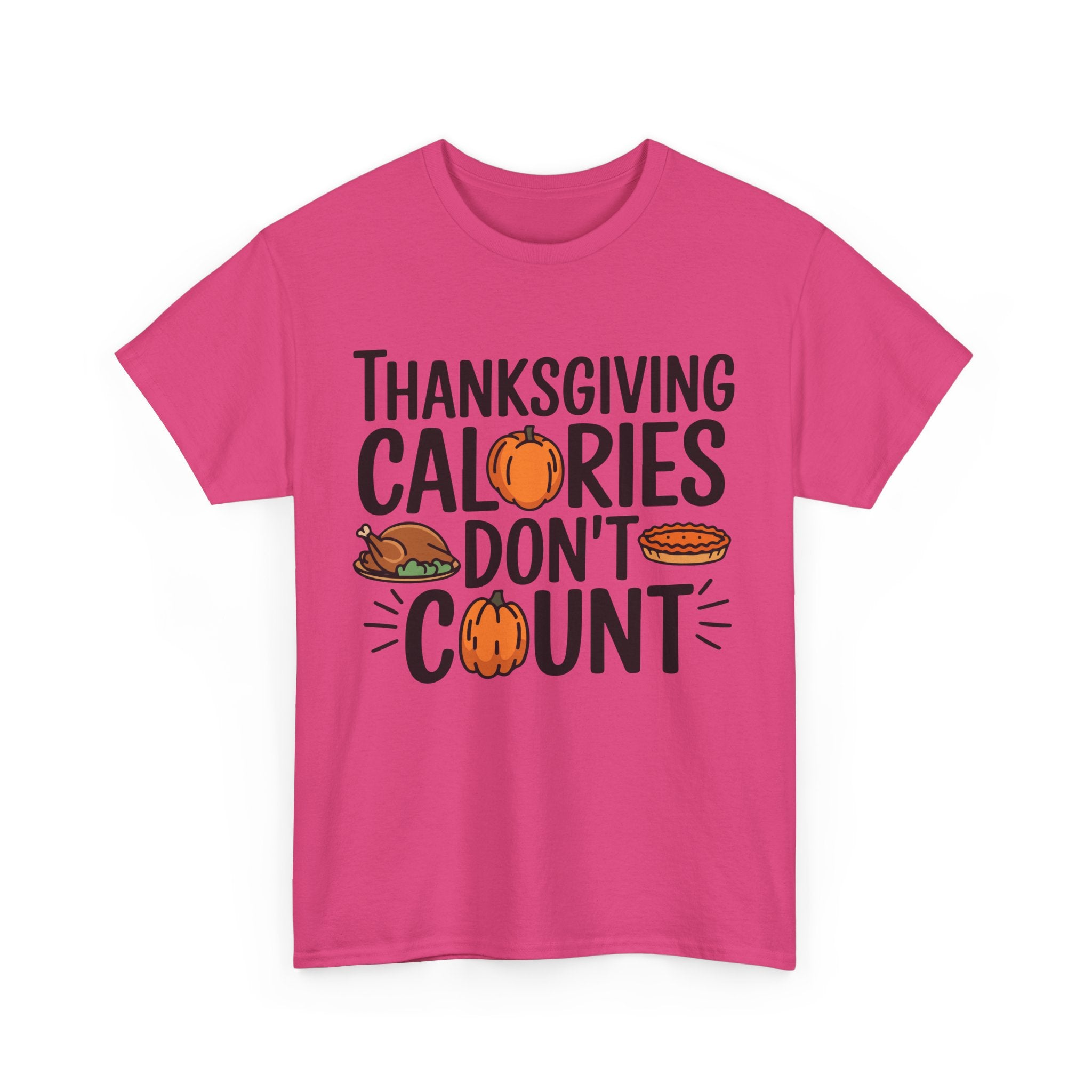 Minimalist Thanksgiving Turkey & Pie T-Shirt