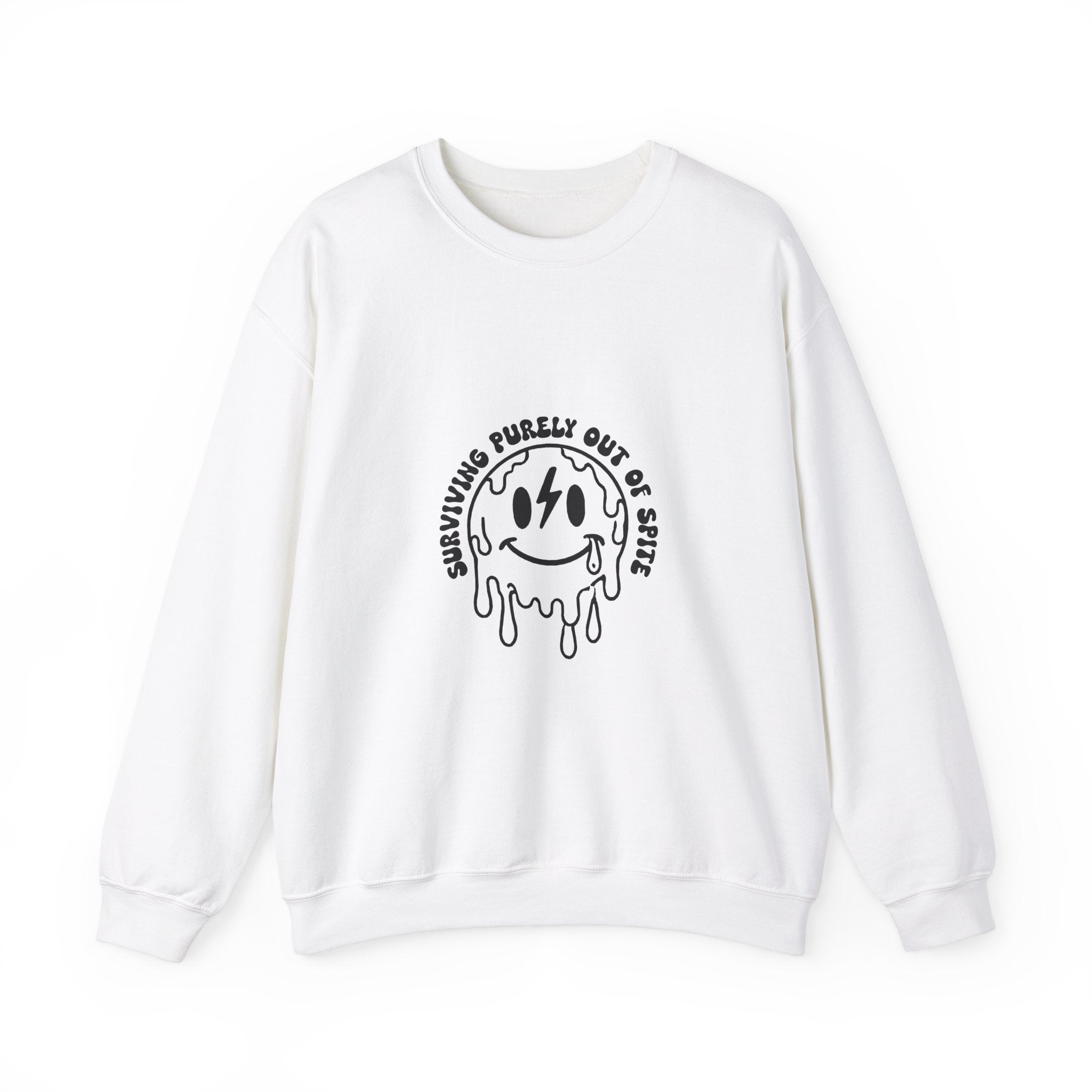 Melting Smiley Spite Sweatshirt