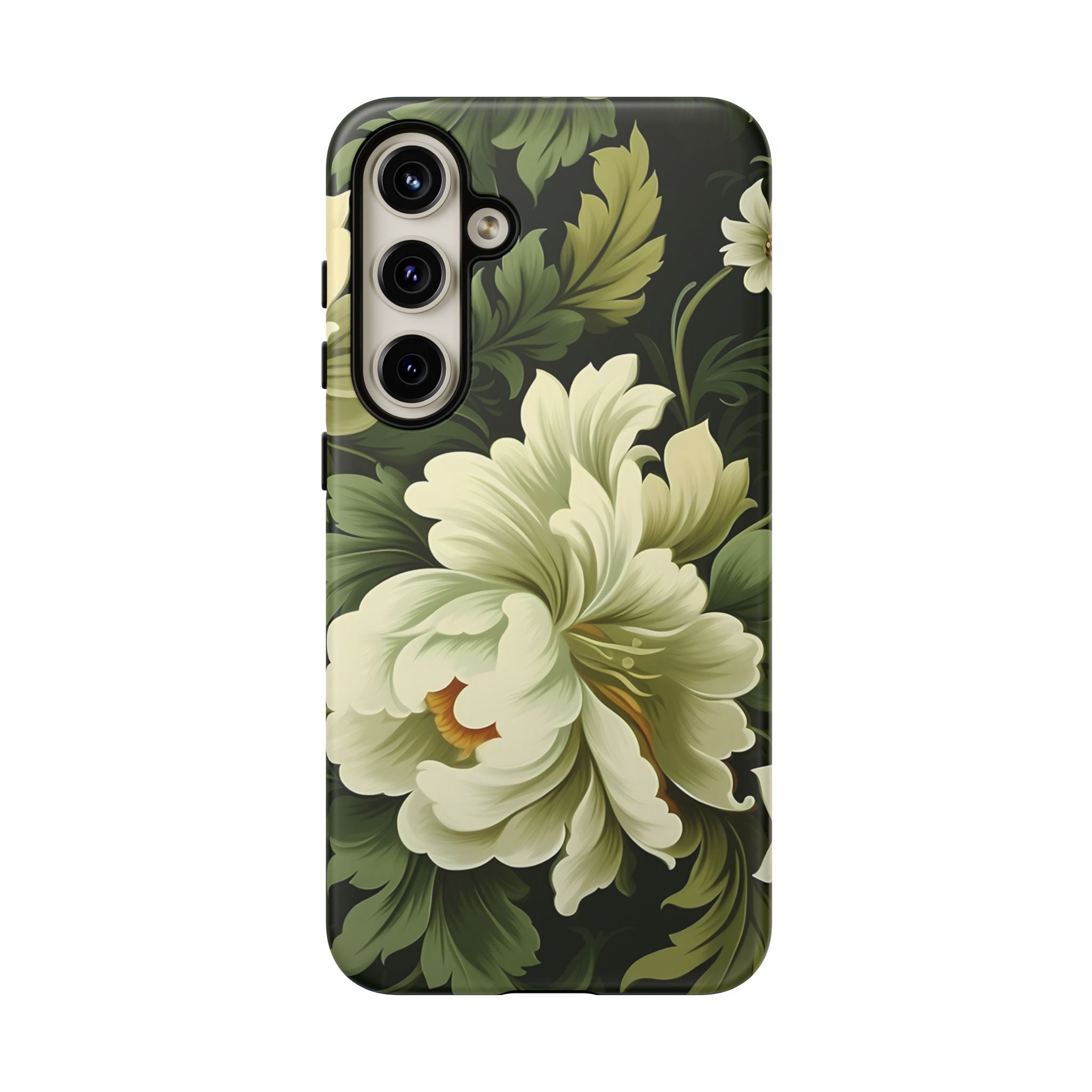 Opulent Floral Samsung Case - Dark Green