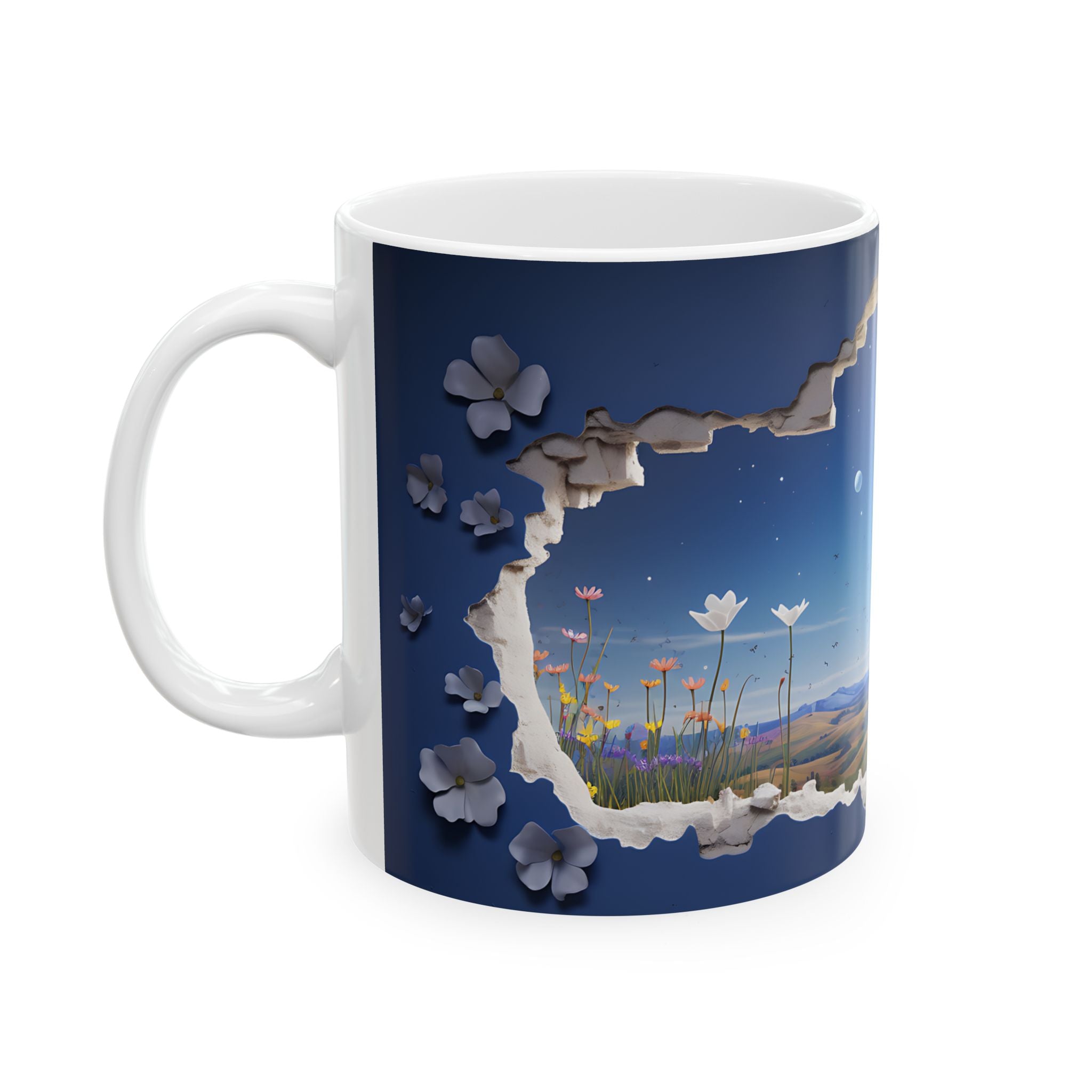 Surreal Landscape Mug: Dreamy Art