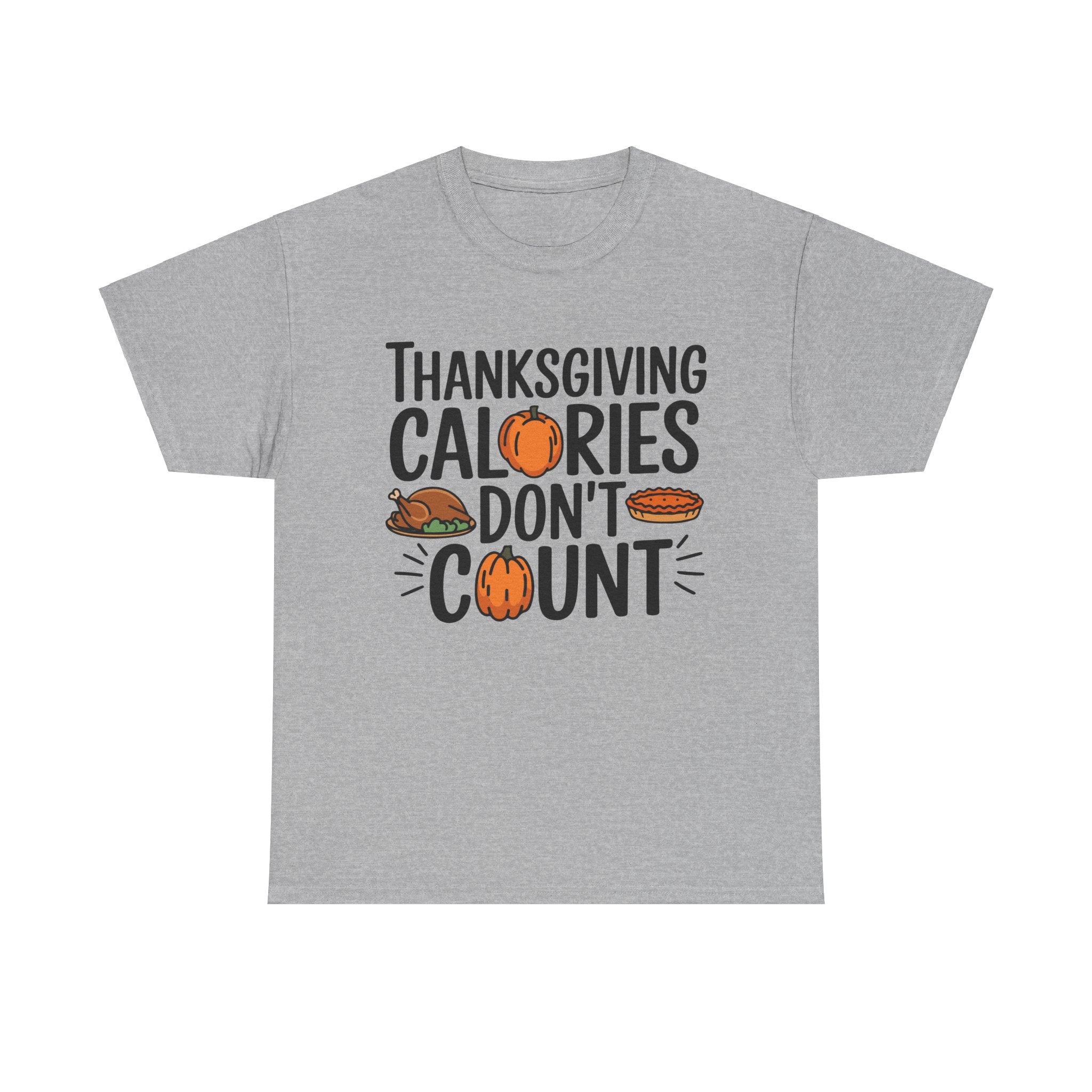 Minimalist Thanksgiving Turkey & Pie T-Shirt