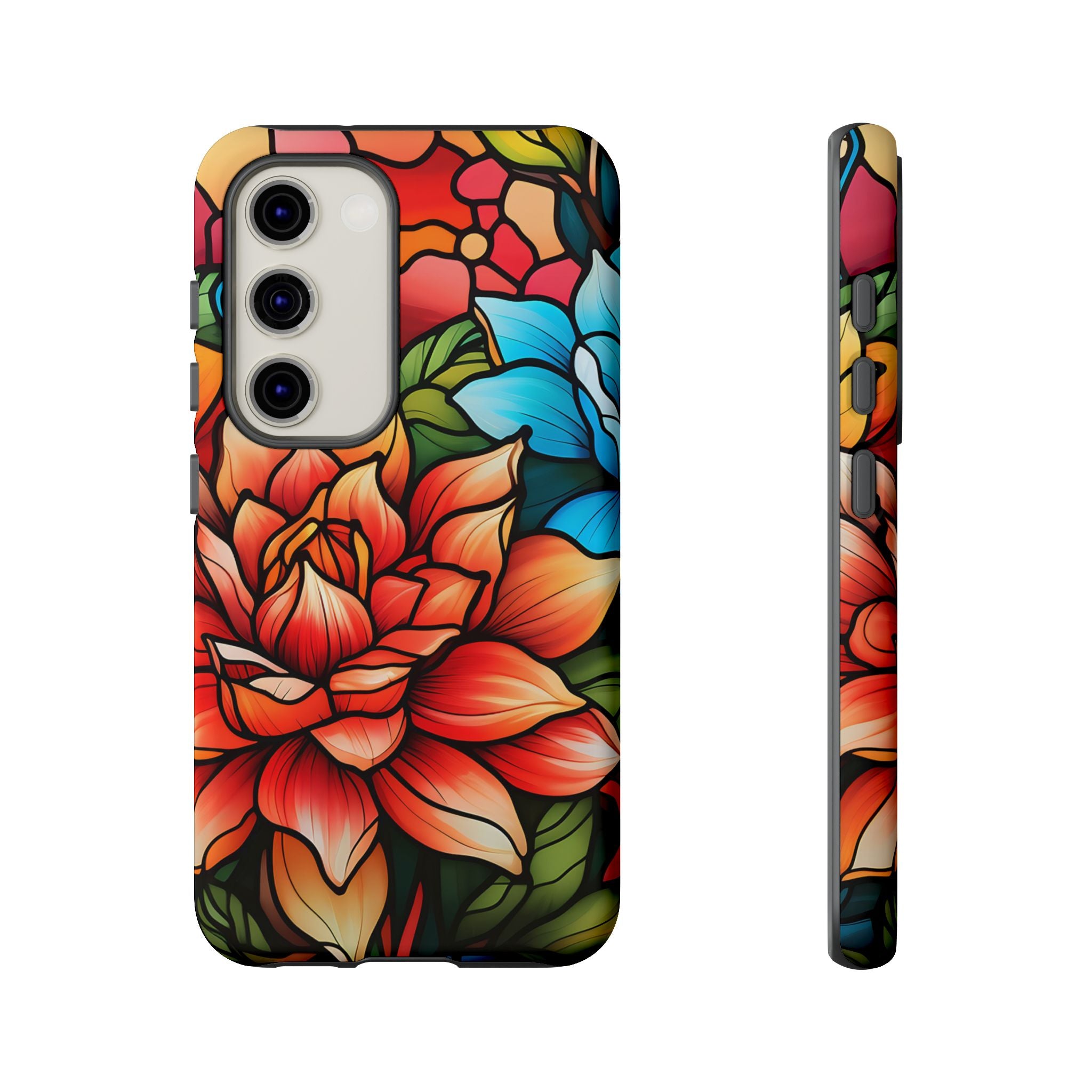 Stained Glass Floral Samsung Case