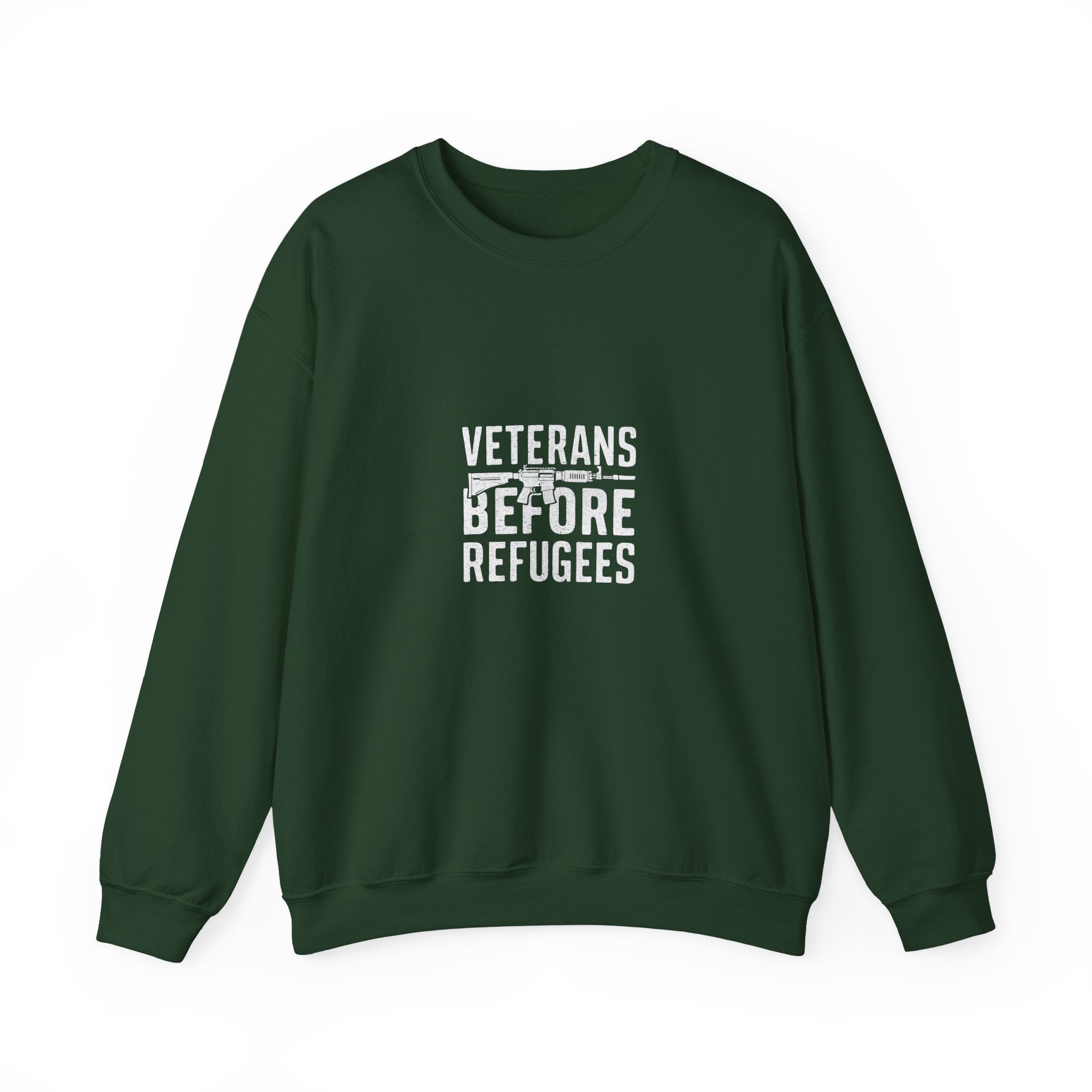 Veterans Before Refugees Sweatshirt