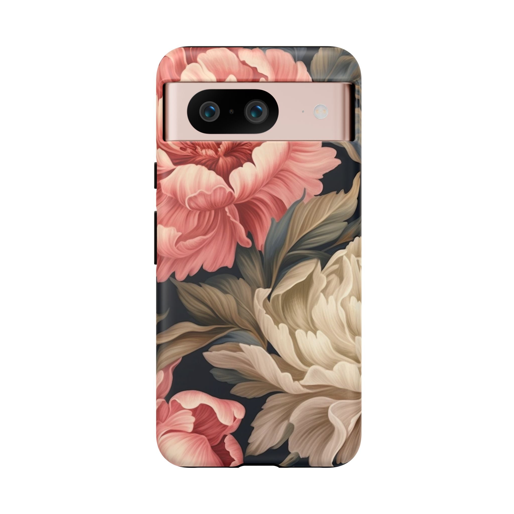 Blush Peony Floral Google Pixel Case (All Models)