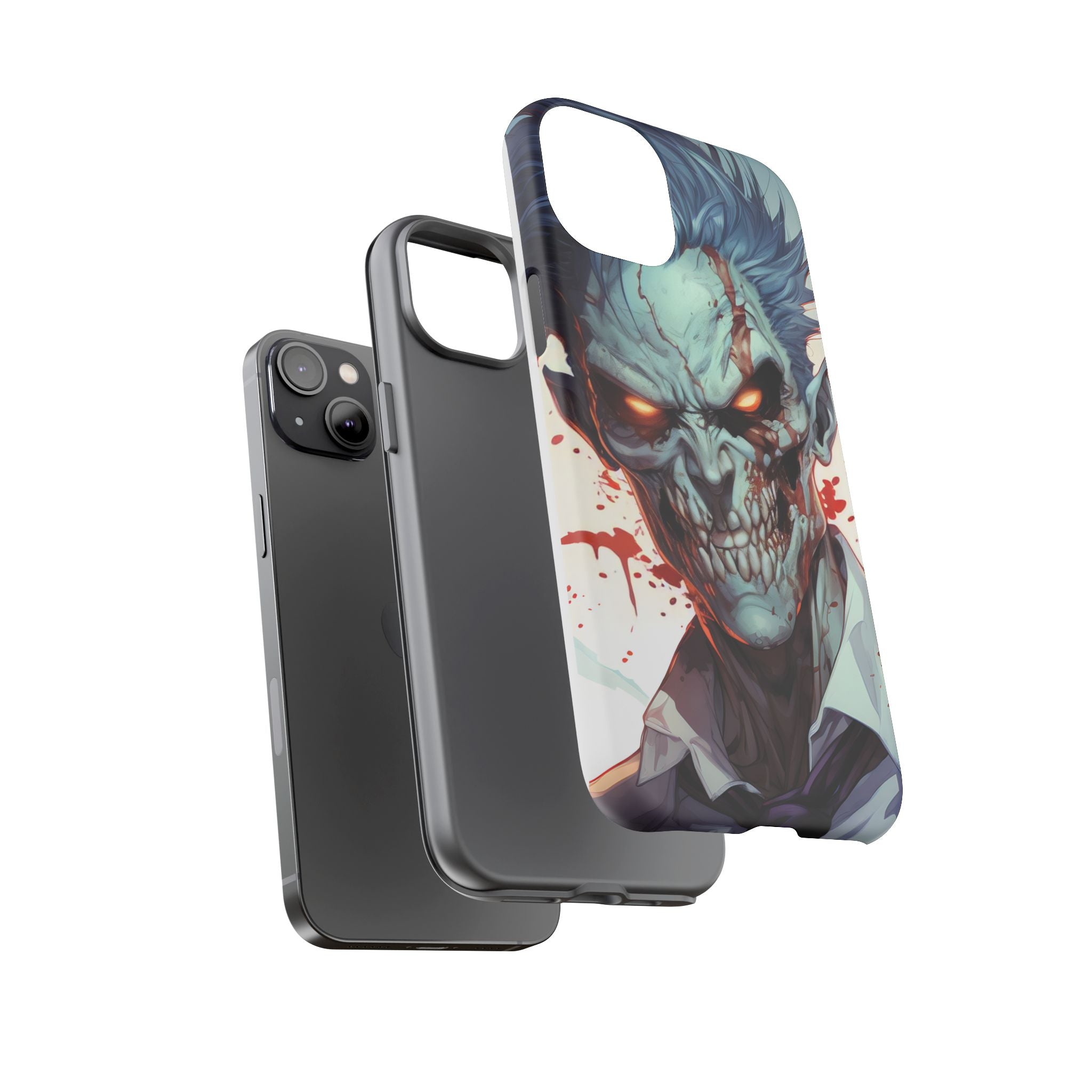 Zombie Elegance Hexagon iPhone Case