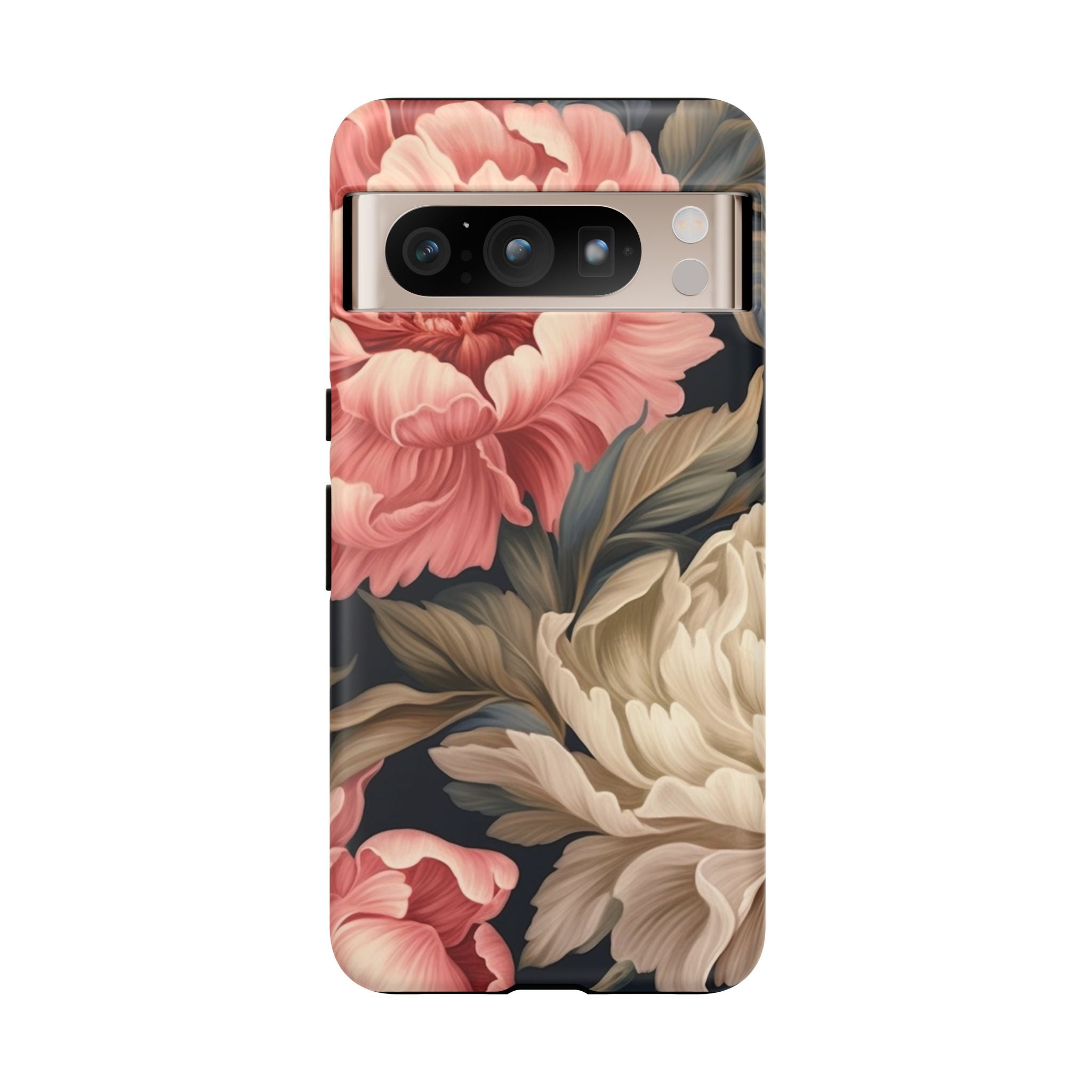 Blush Peony Floral Google Pixel Case (All Models)