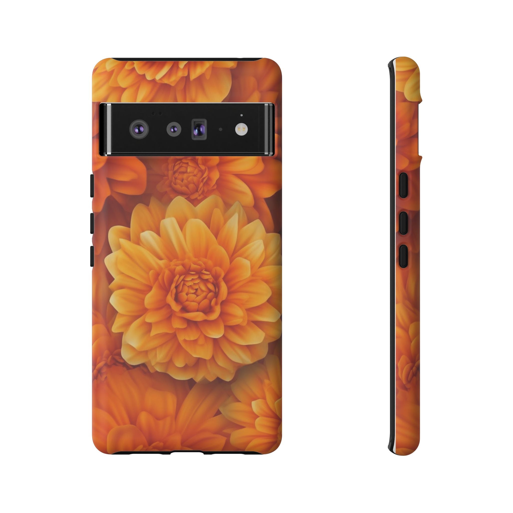 Vibrant Orange Dahlia Google Google Pixel Case (All Models)