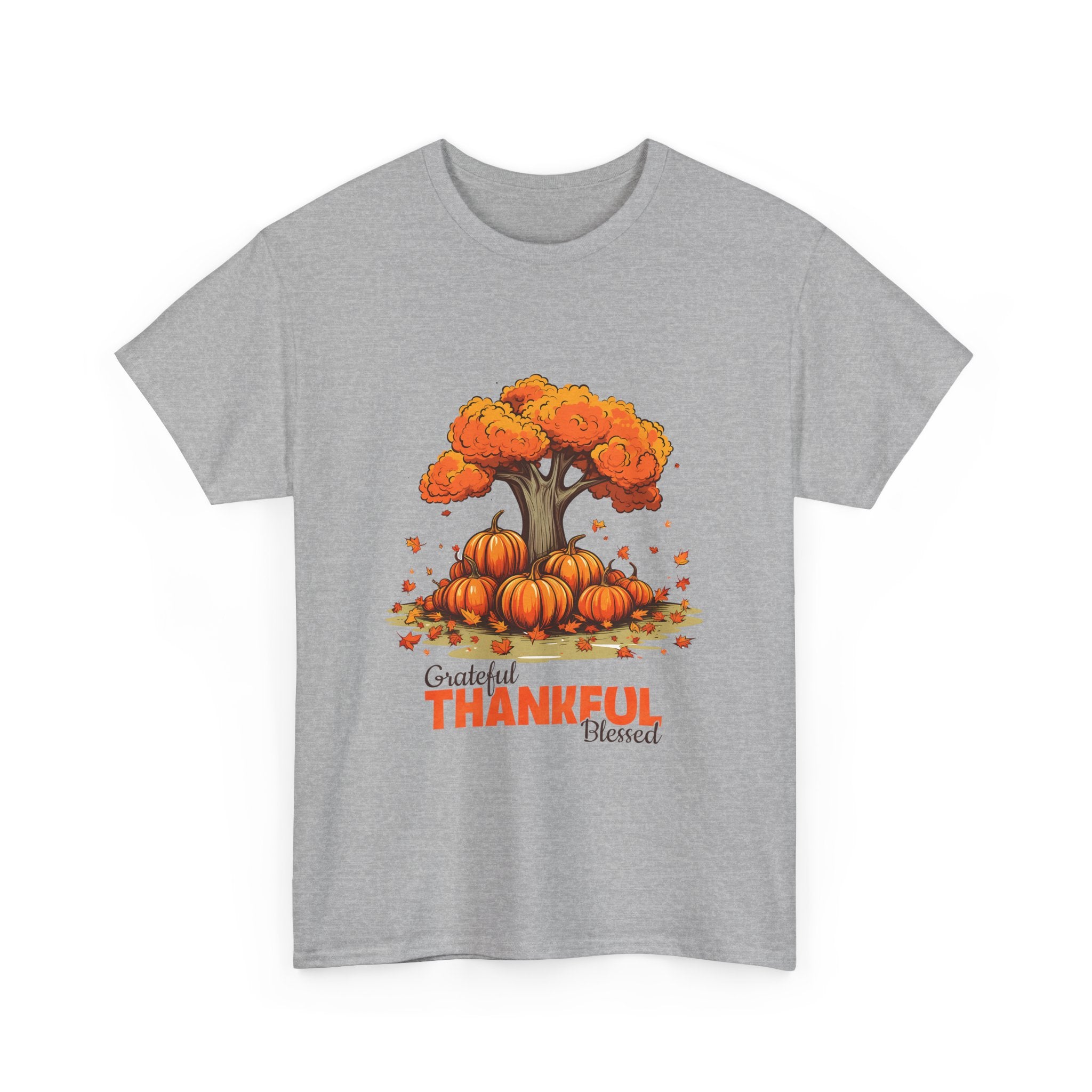 Autumn Thanksgiving Grateful T-Shirt