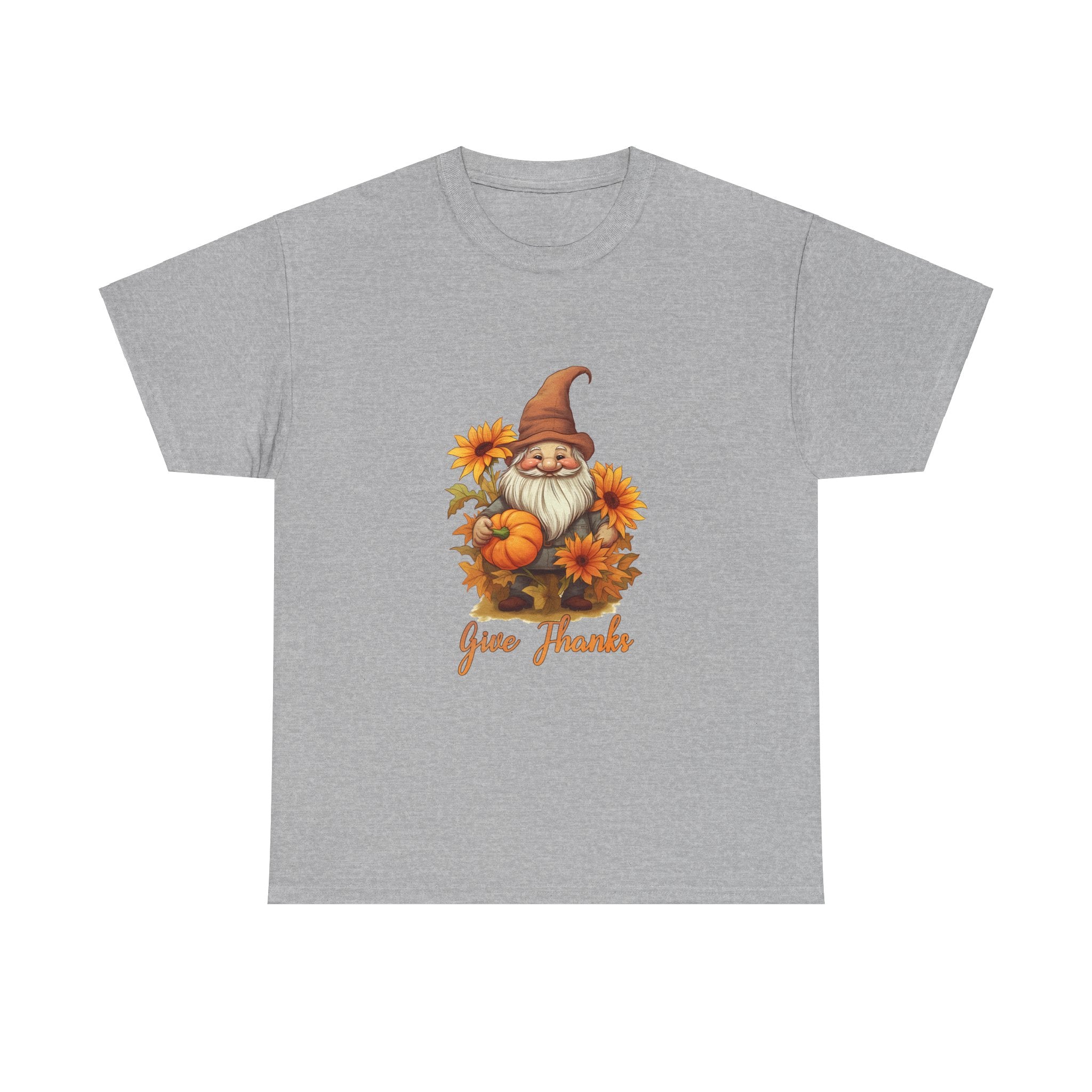 Gnome Thanksgiving Pumpkin T-Shirt