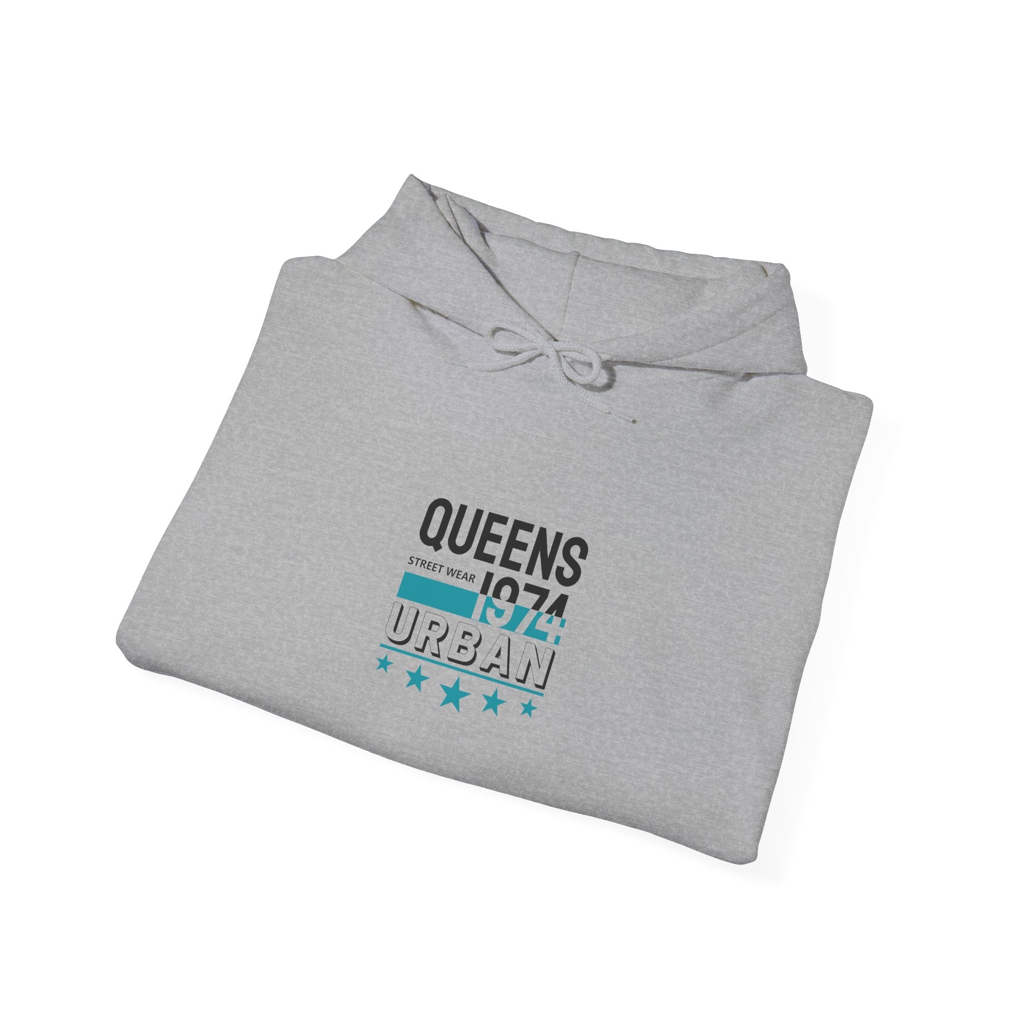 Queens 1974 Urban Streetwear Hoodie