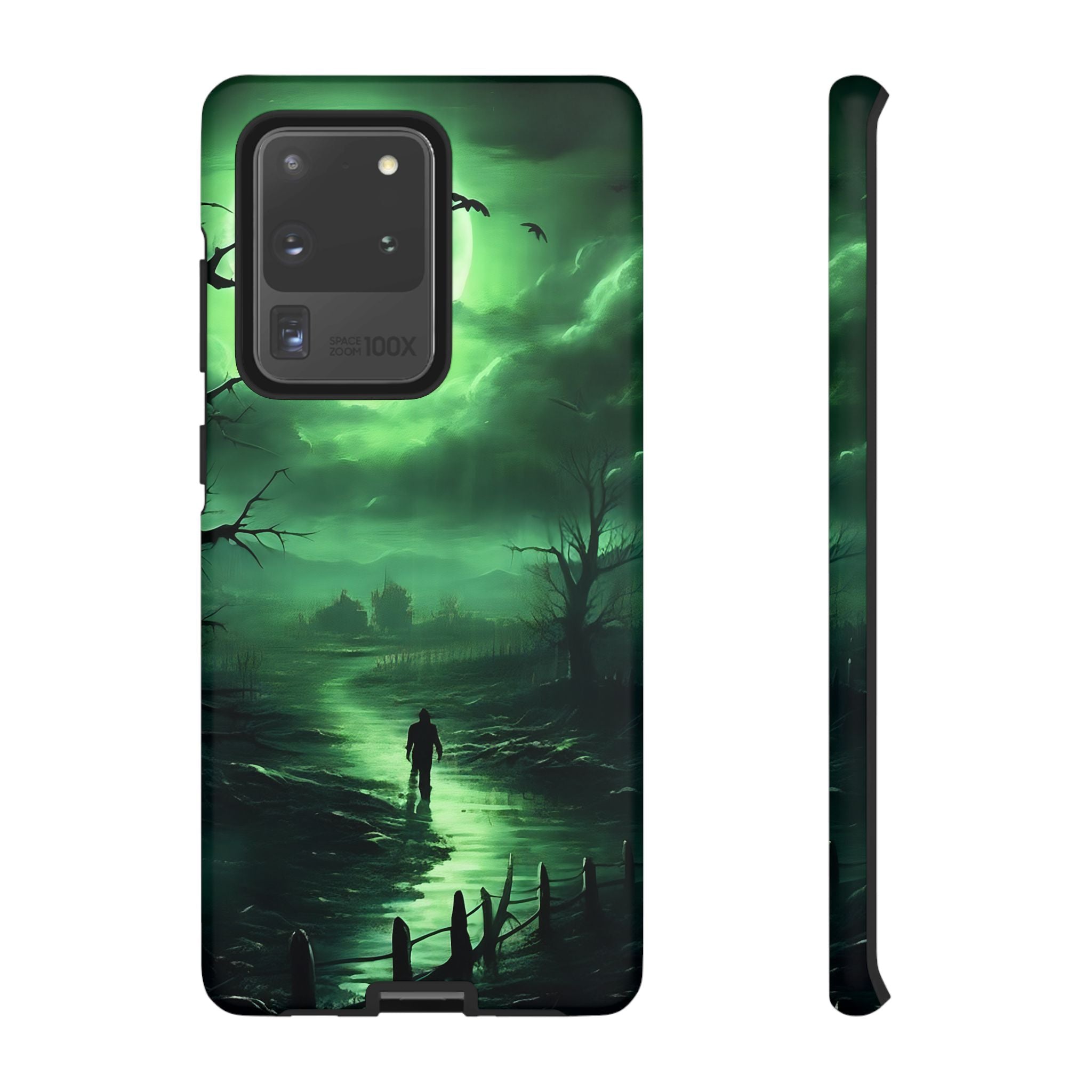 Eerie Swamp Moon Samsung Case