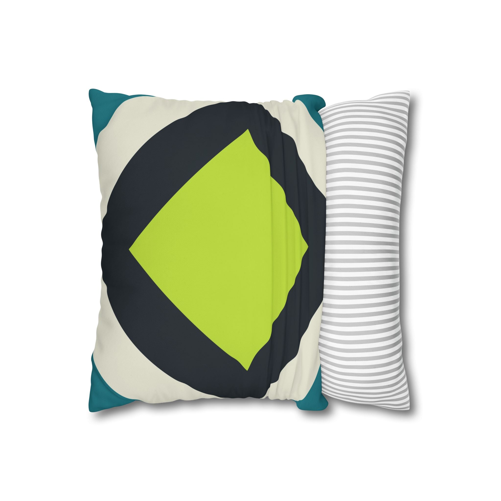 Geometric Diamond Pillowcase - Modern Art