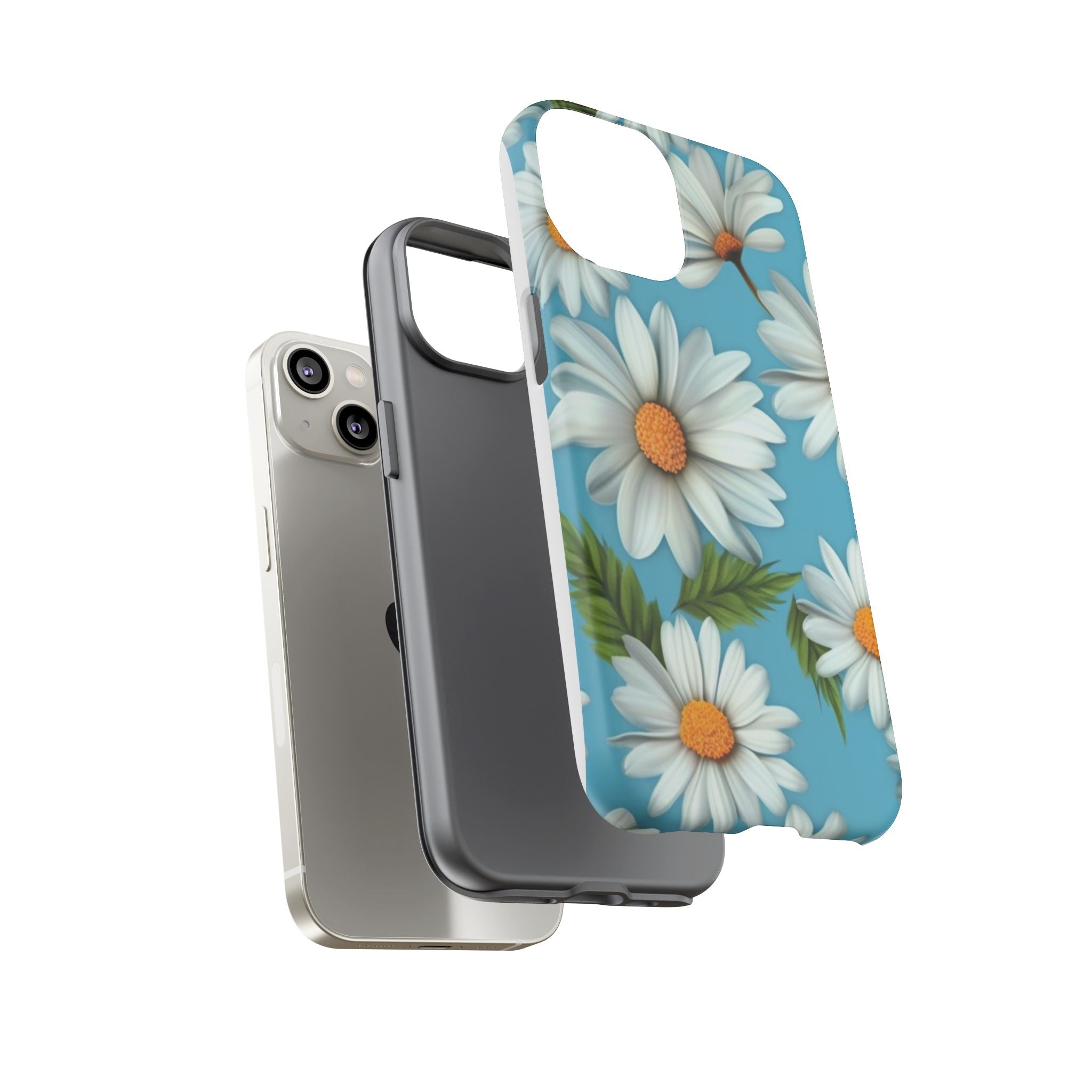 Vibrant Daisy Hexagon iPhone Case