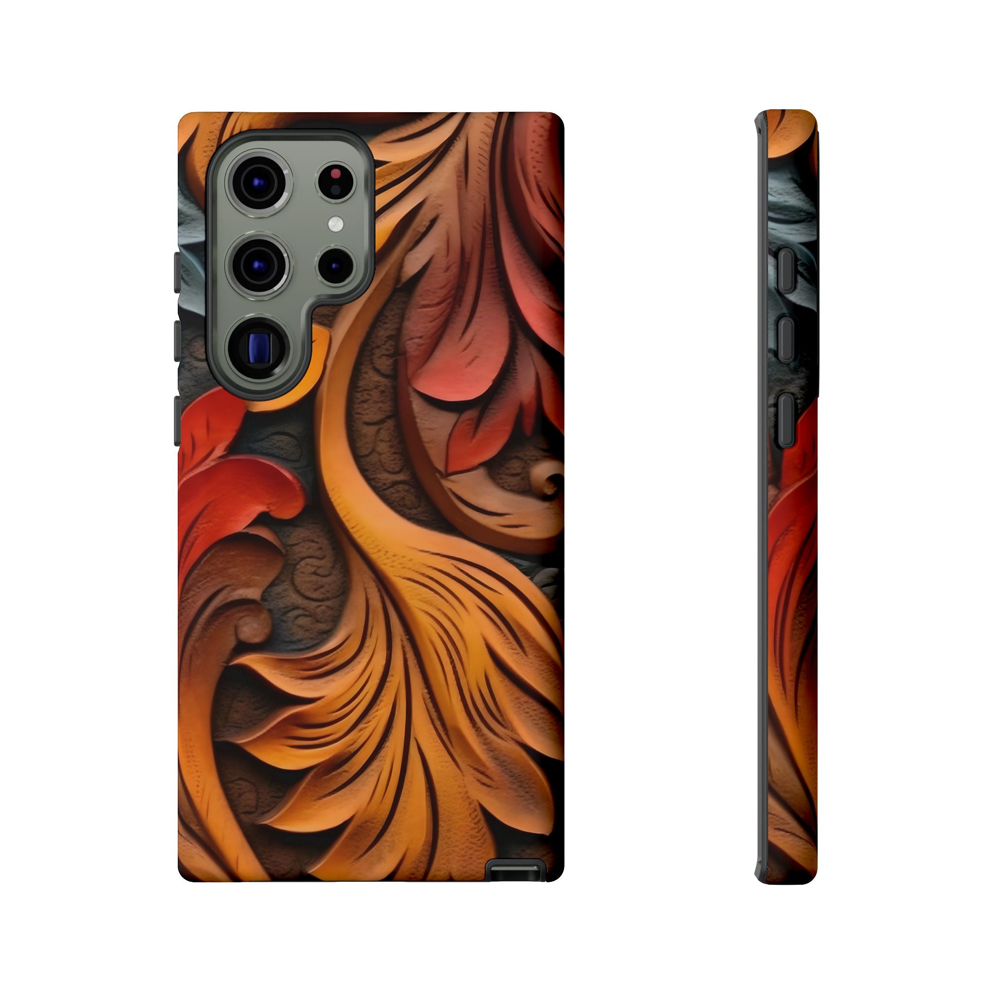 Baroque Floral Samsung Phone Case