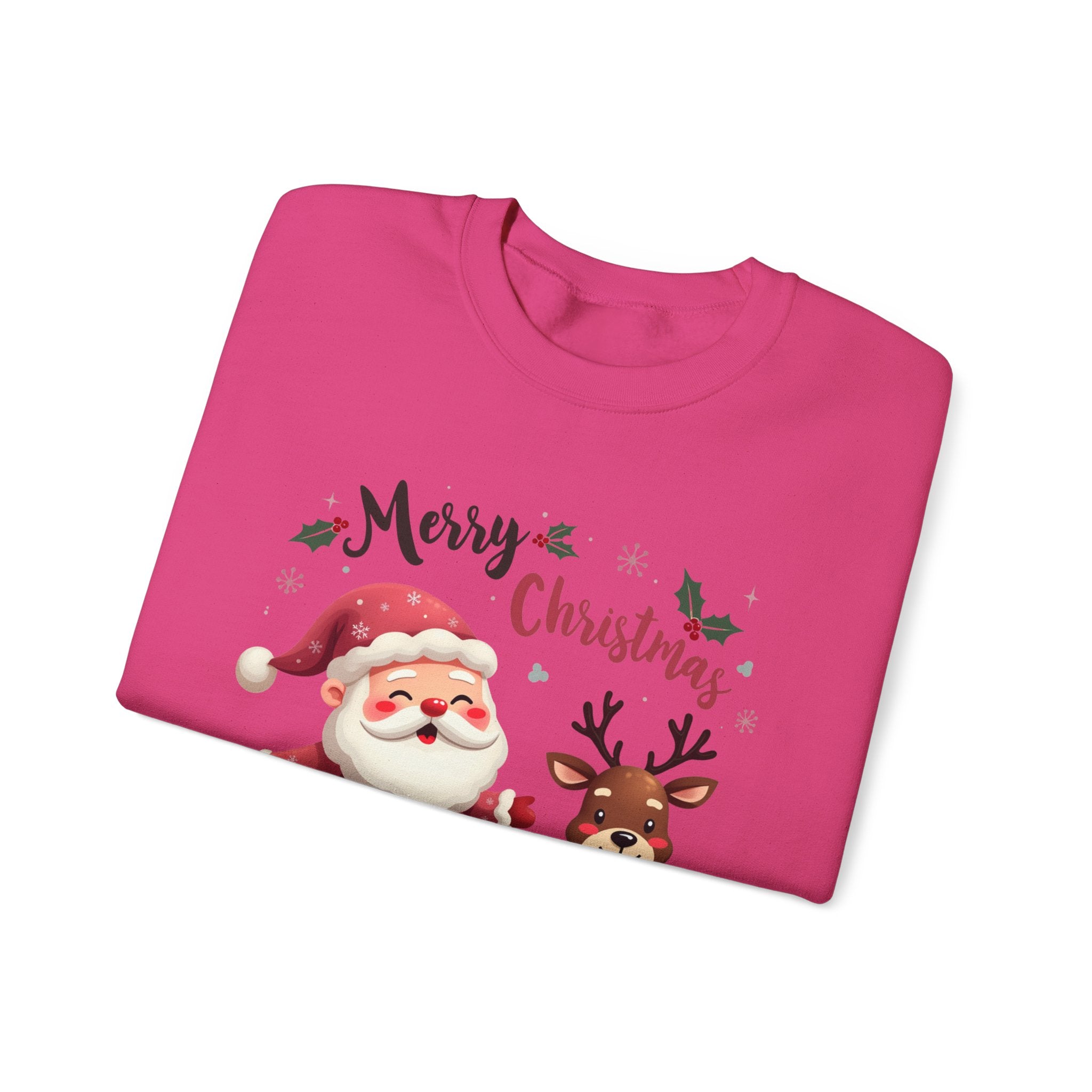 Santa & Reindeer Christmas Sweatshirt