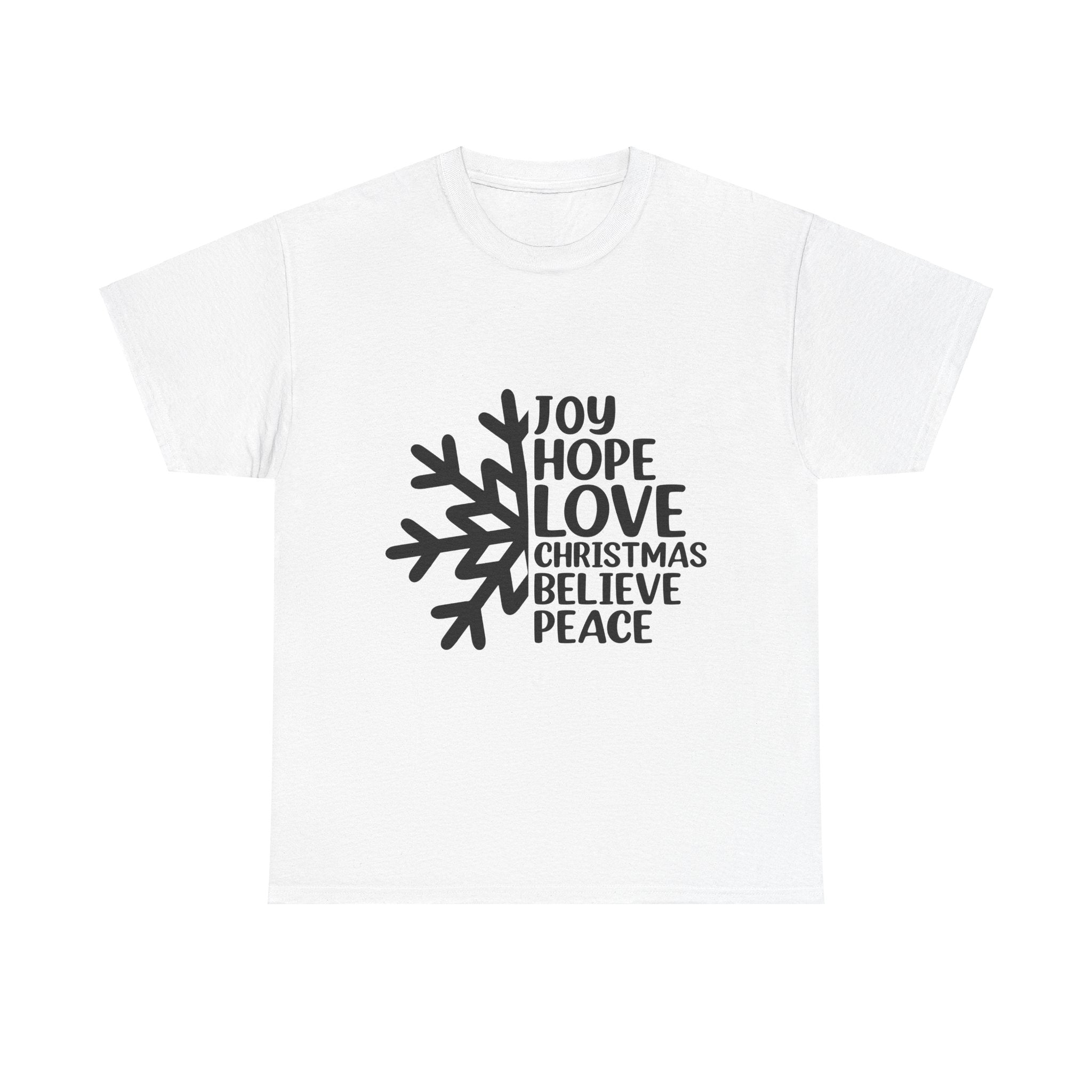 Joy, Hope, Love Christmas T-Shirt