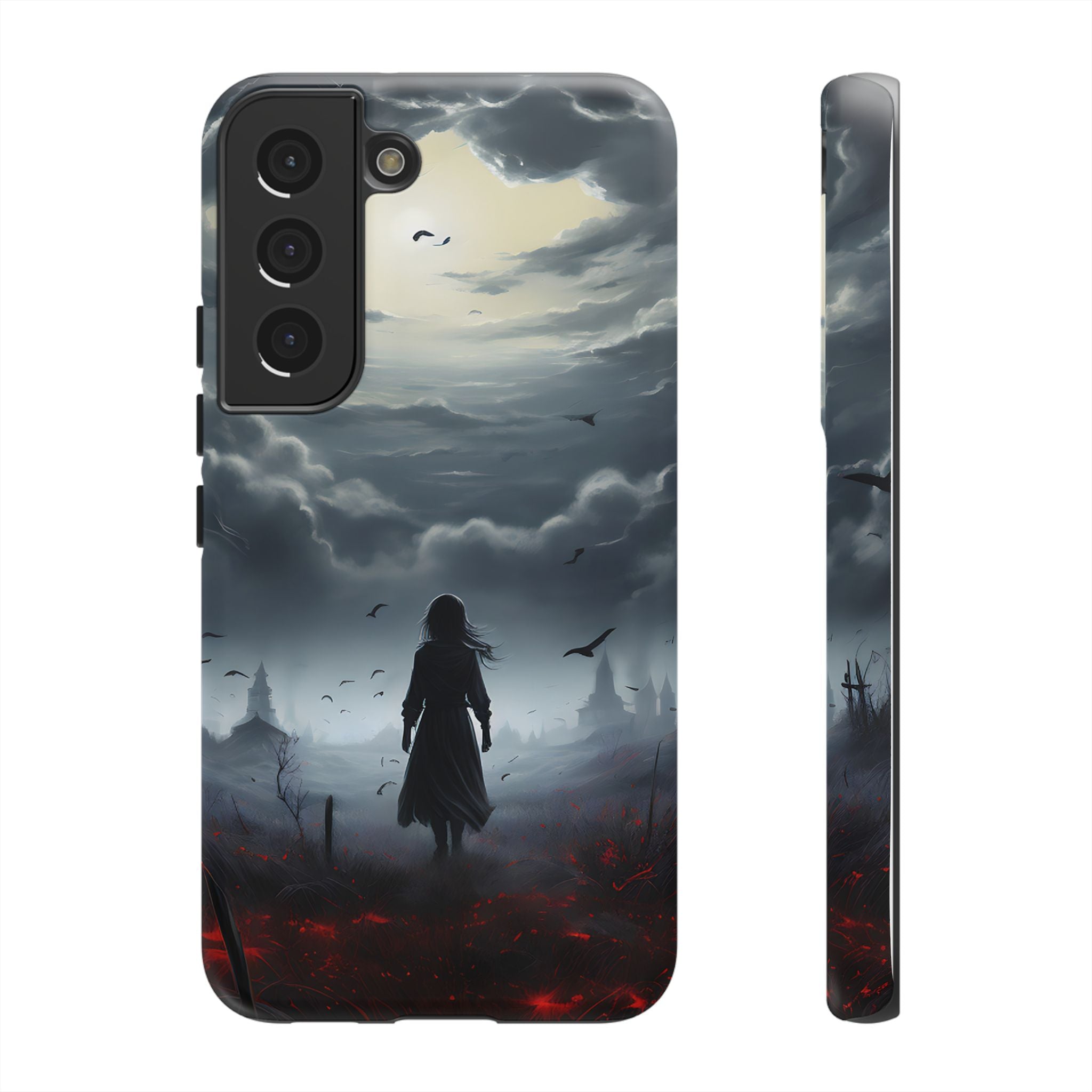 Brooding Sky Silhouette Samsung Case