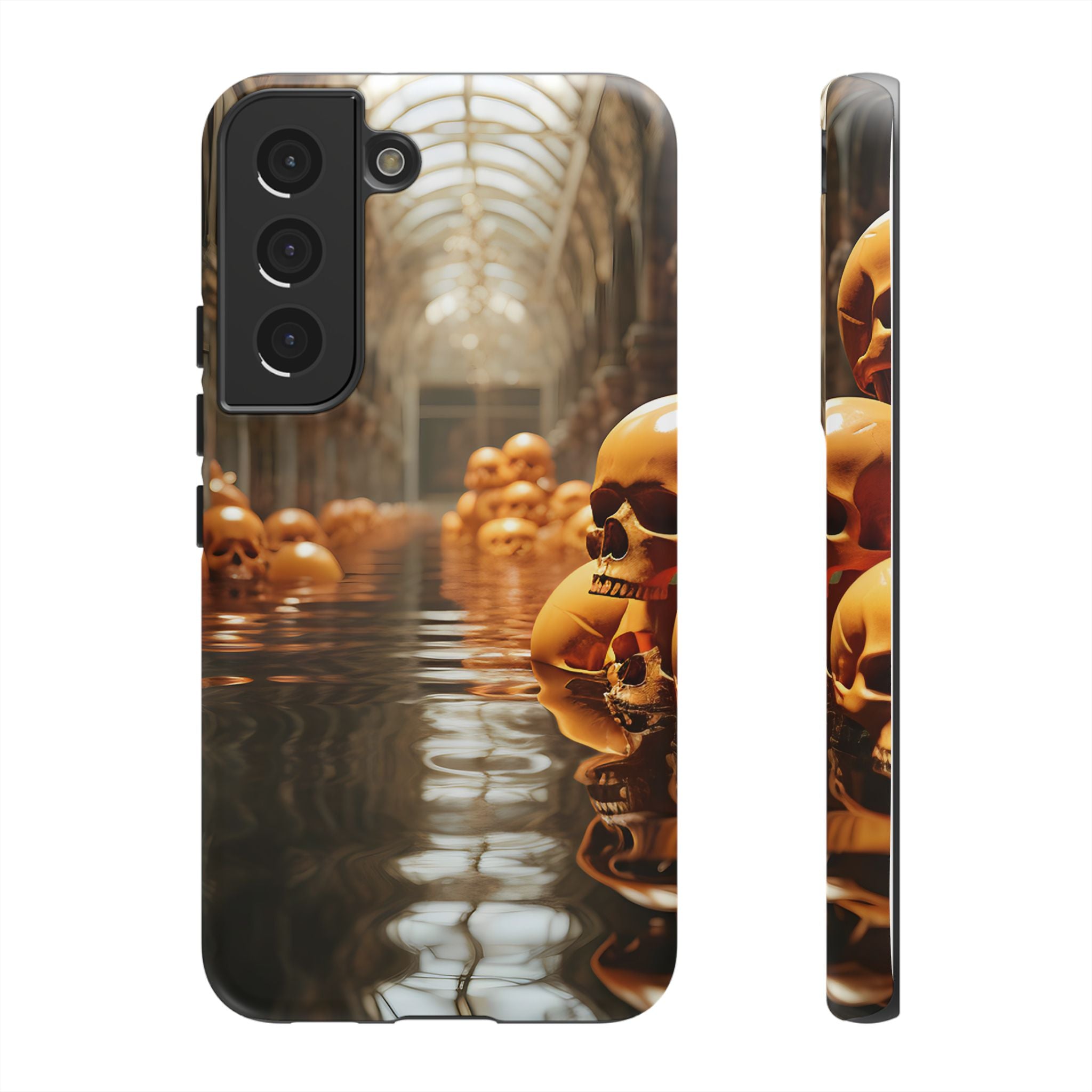 Gothic Skull Corridor Samsung Case