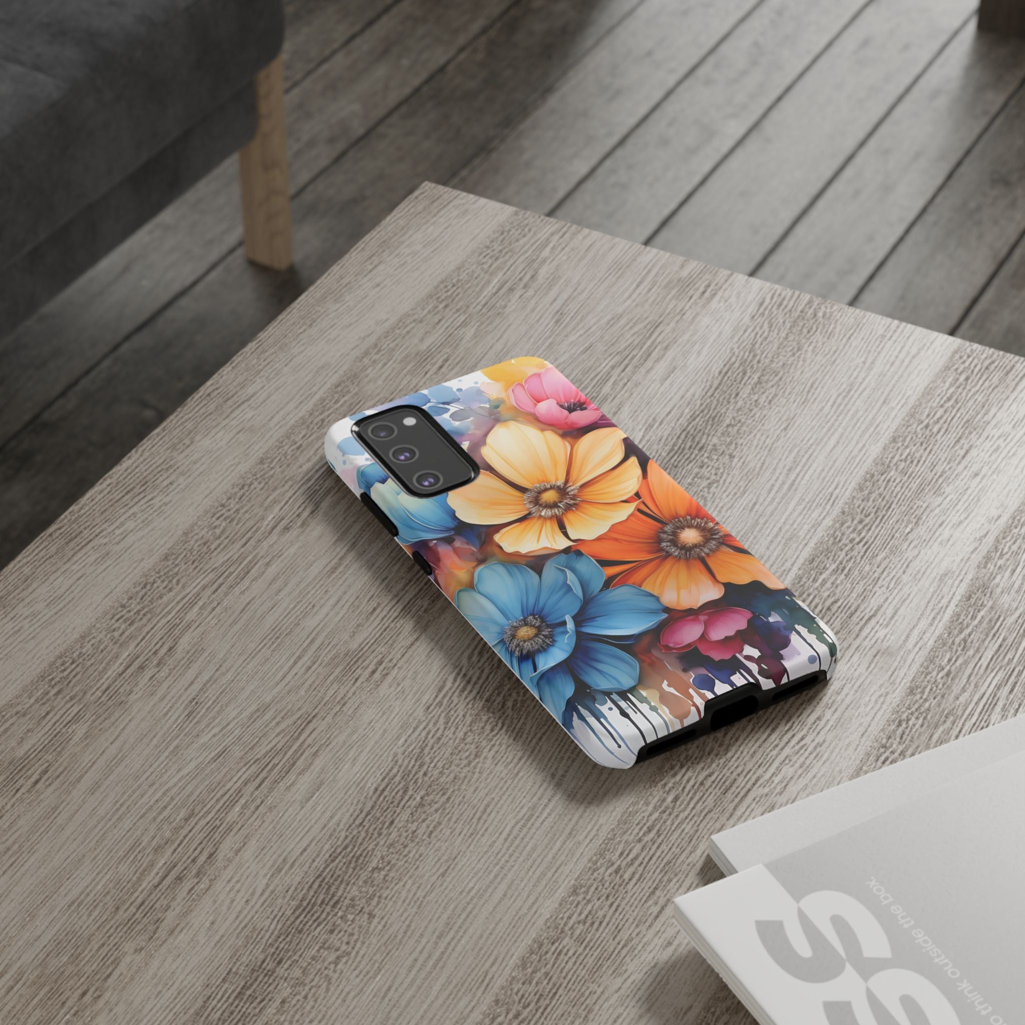 Vibrant Floral Watercolor Samsung Case