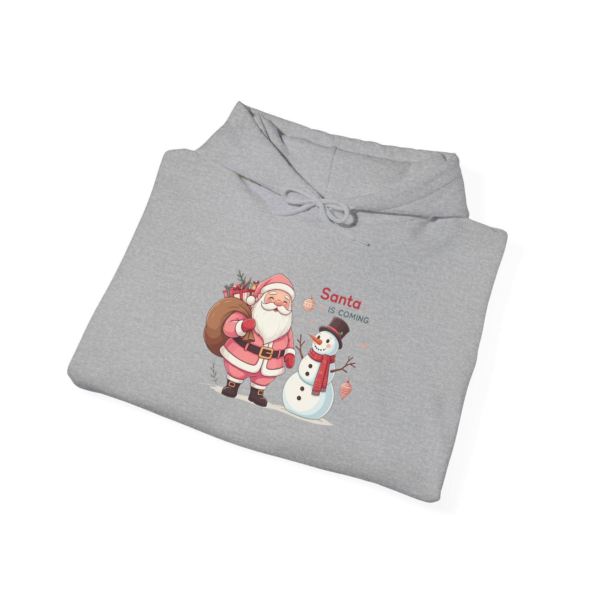 Pink Santa Christmas Hoodie