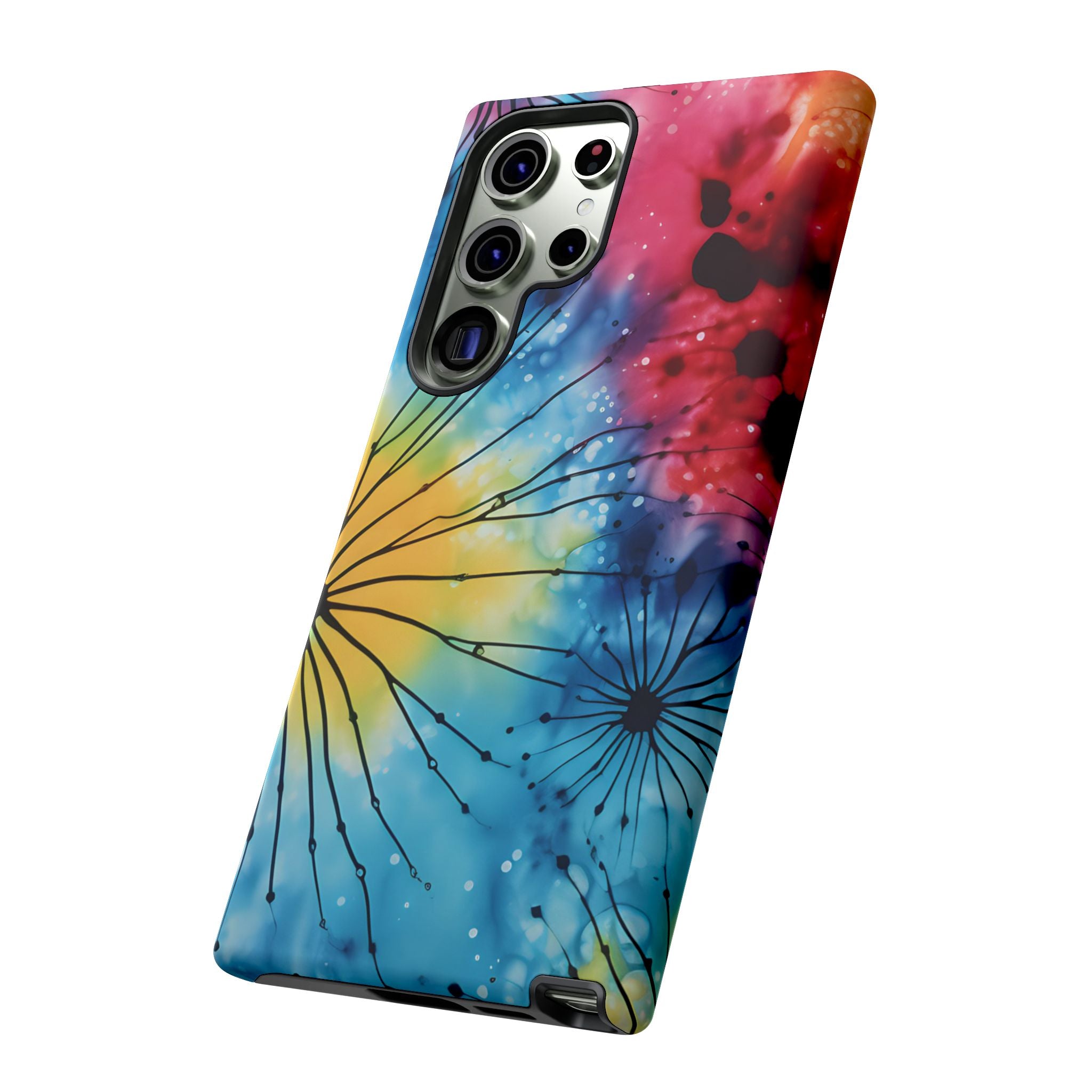 Cosmic Bloom Abstract Samsung Case