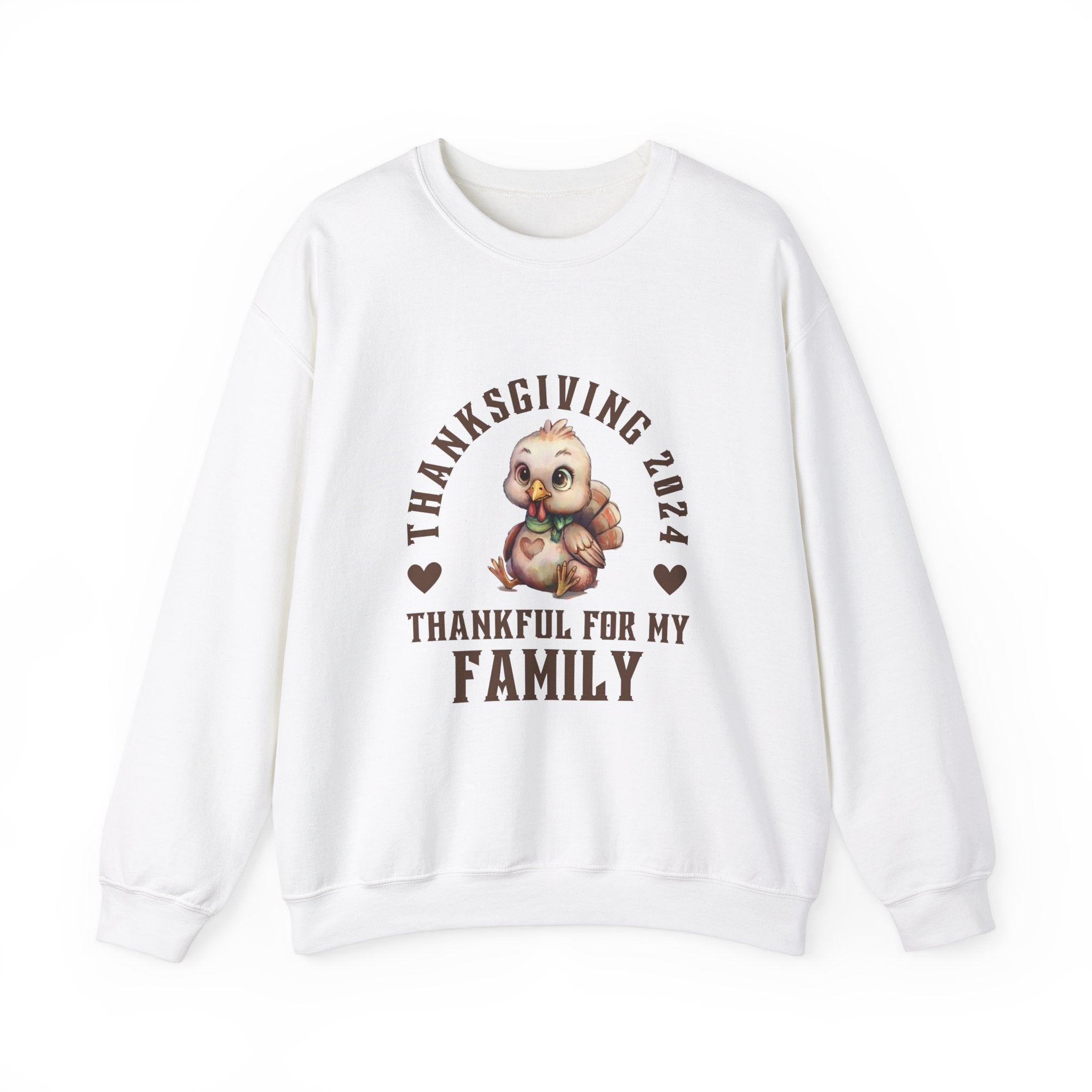 Cute Turkey Thanksgiving Sweatshirt 2024