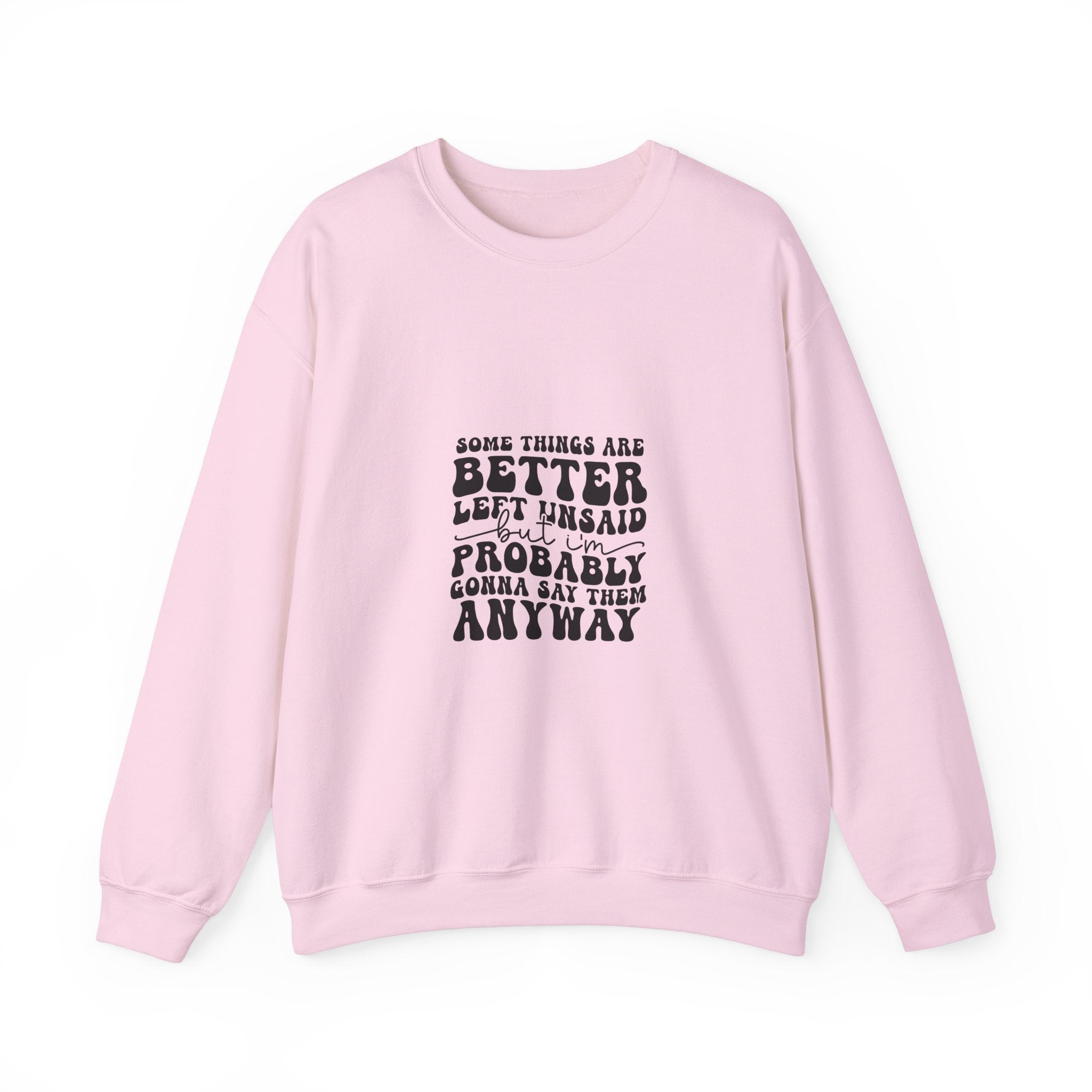 70s Retro 'Unsaid Things' Sweatshirt