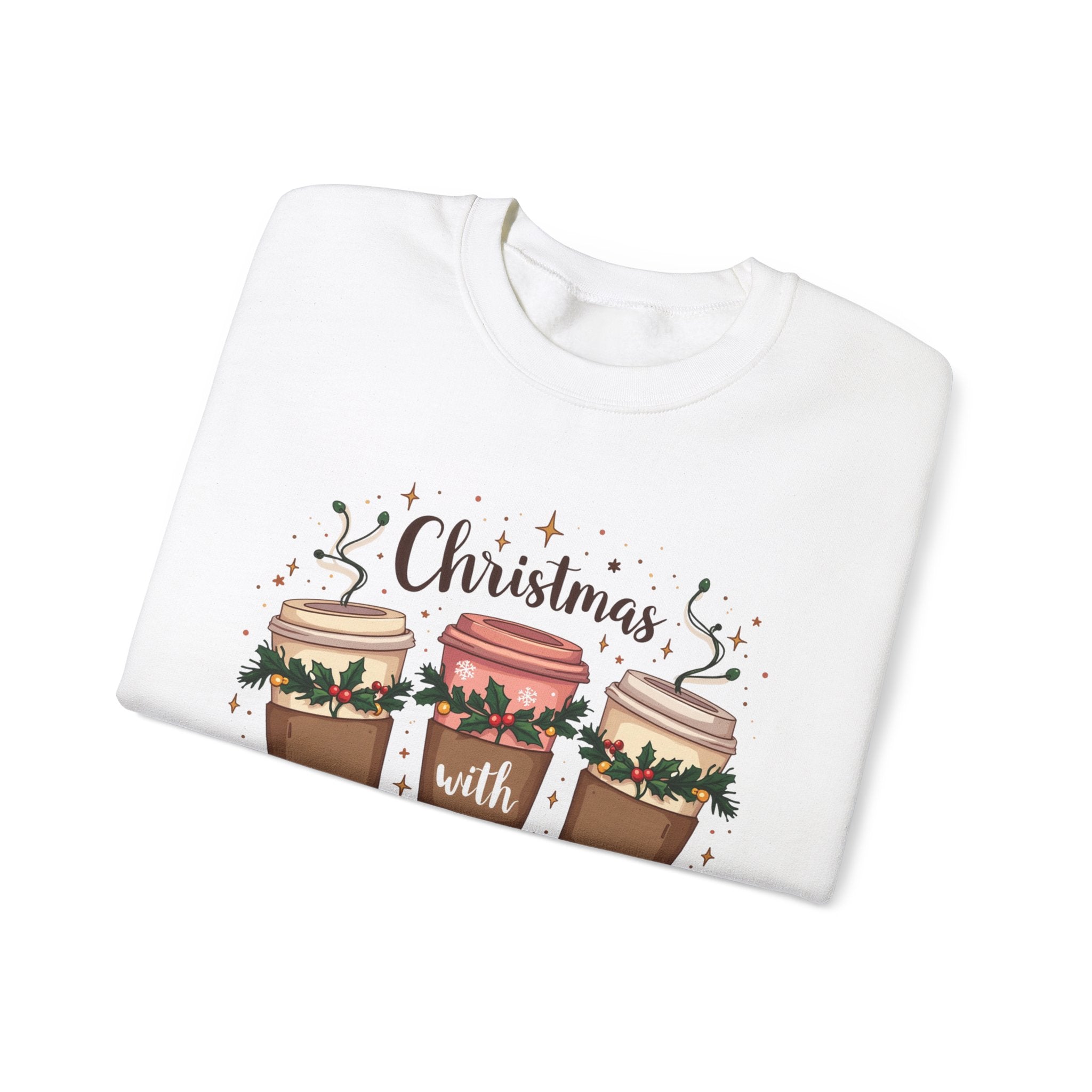 Cozy Christmas Coffee Sweatshirt