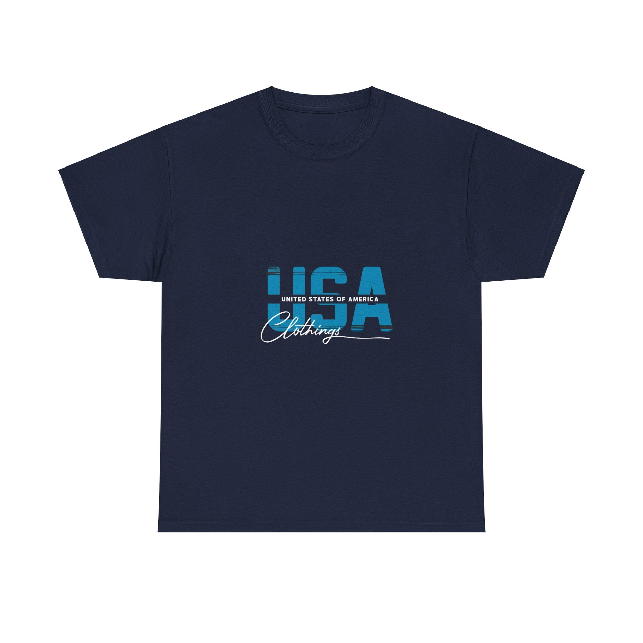 USA Teal Grunge T-Shirt