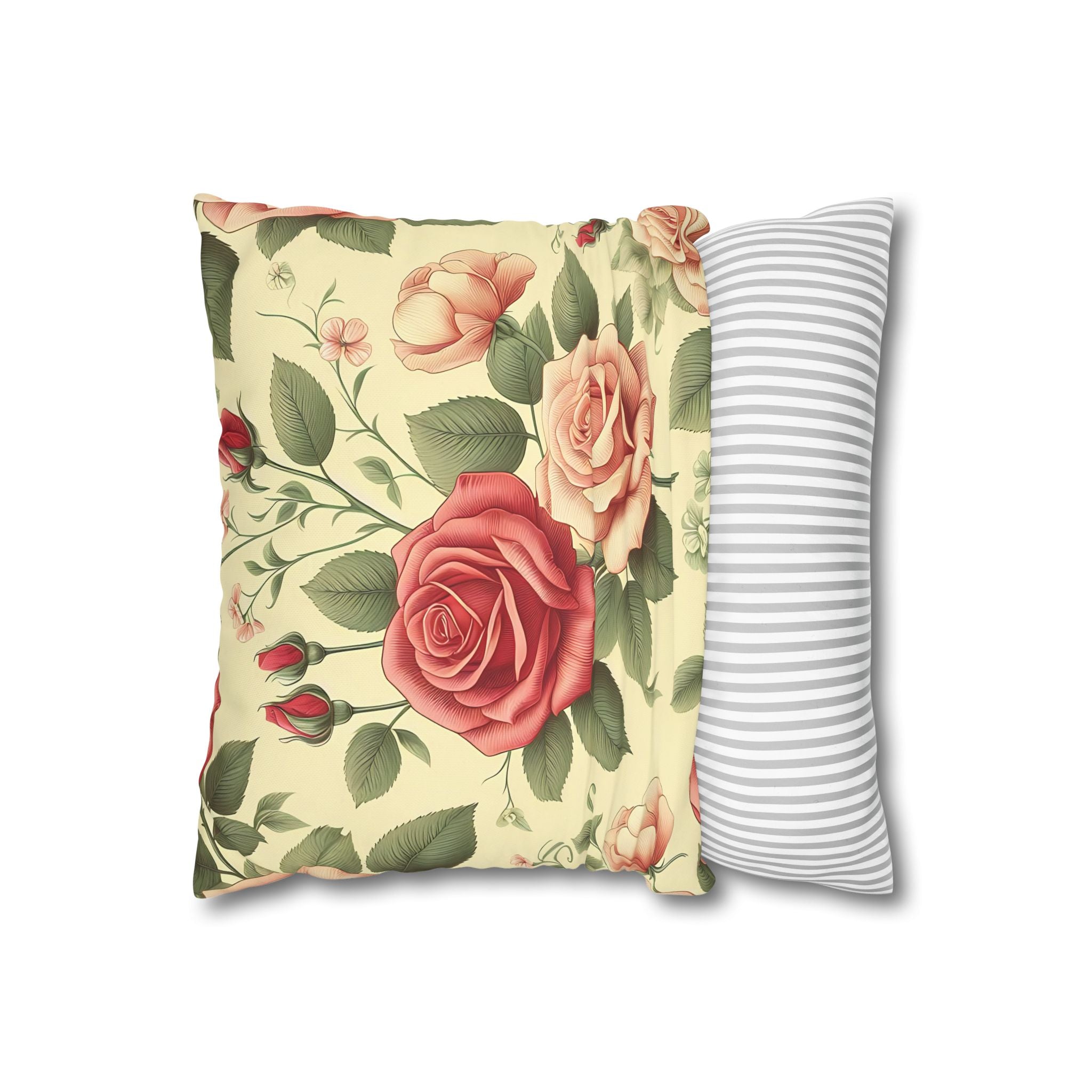 Vintage Rose Pillowcase - Floral Charm