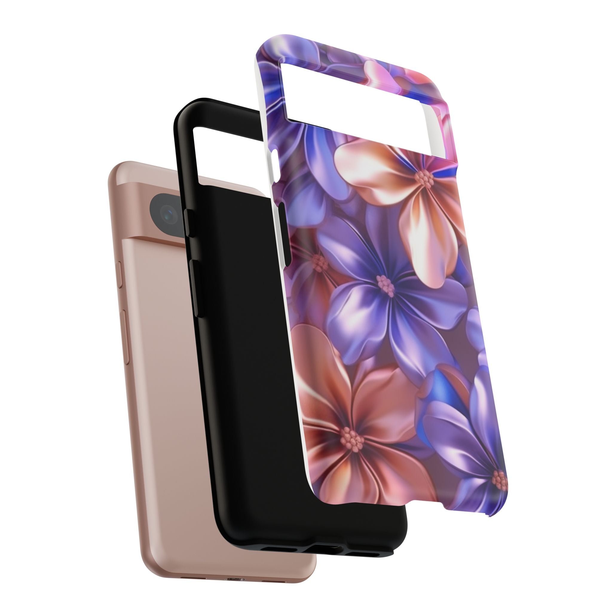 Metallic Flower Google Pixel Case (All Models)