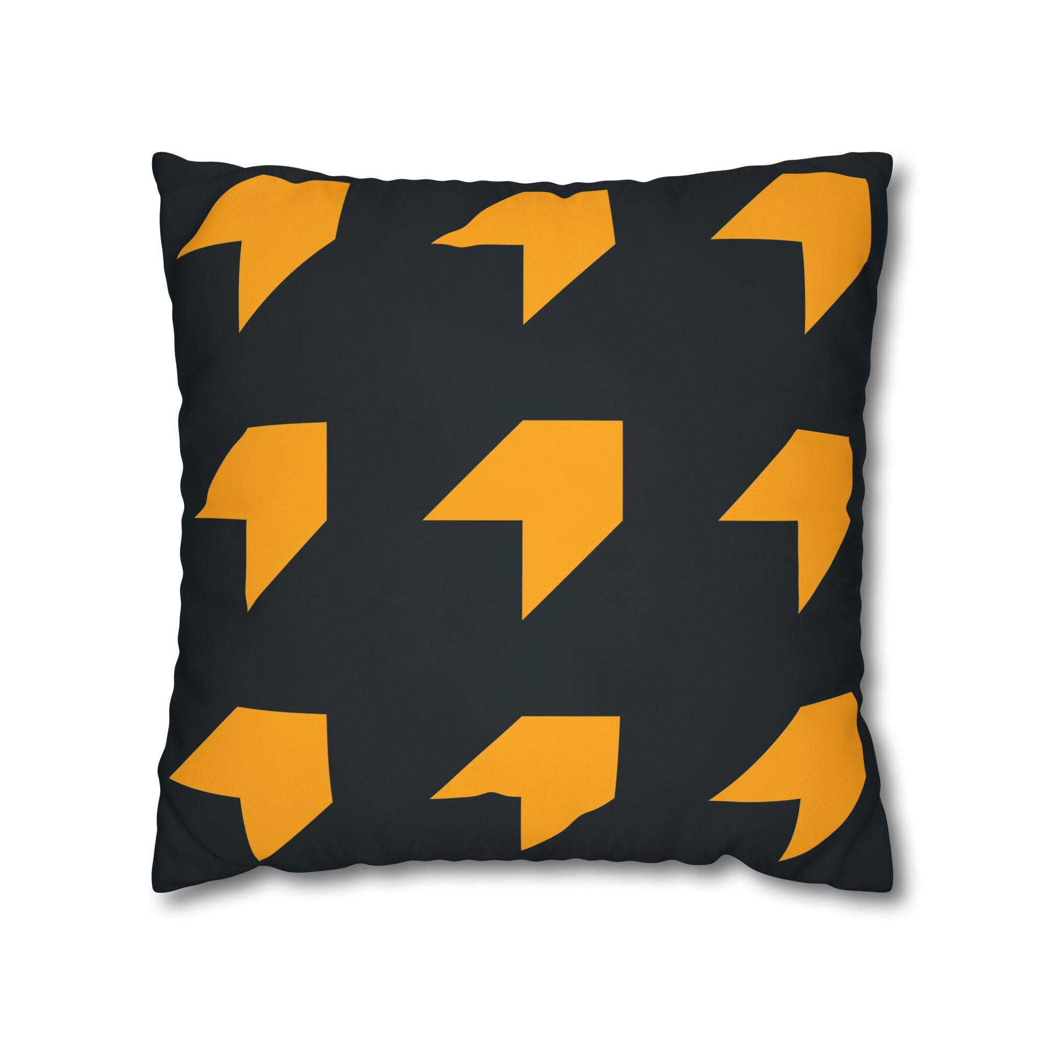 Geometric Arrow Orange Pillowcase