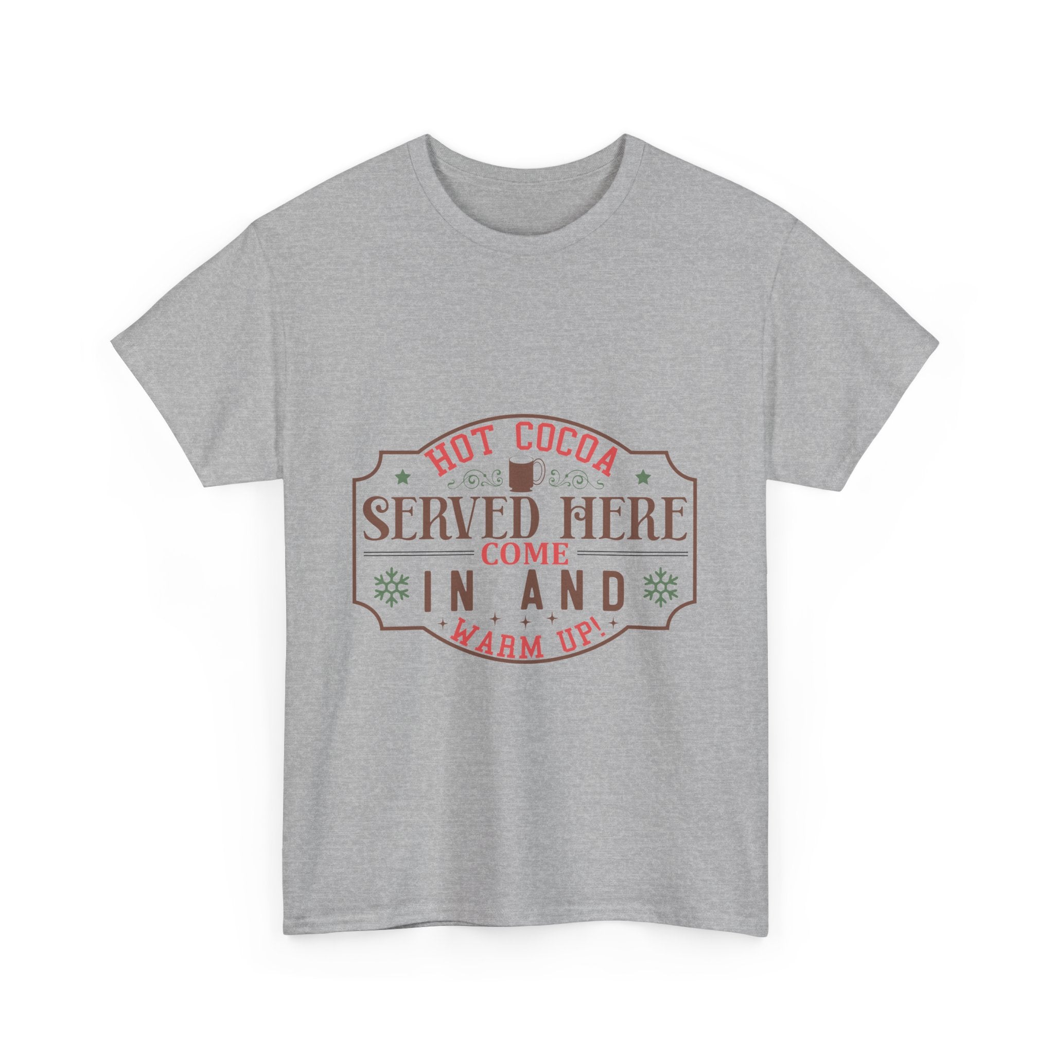 Hot Cocoa Served Here Christmas T-Shirt