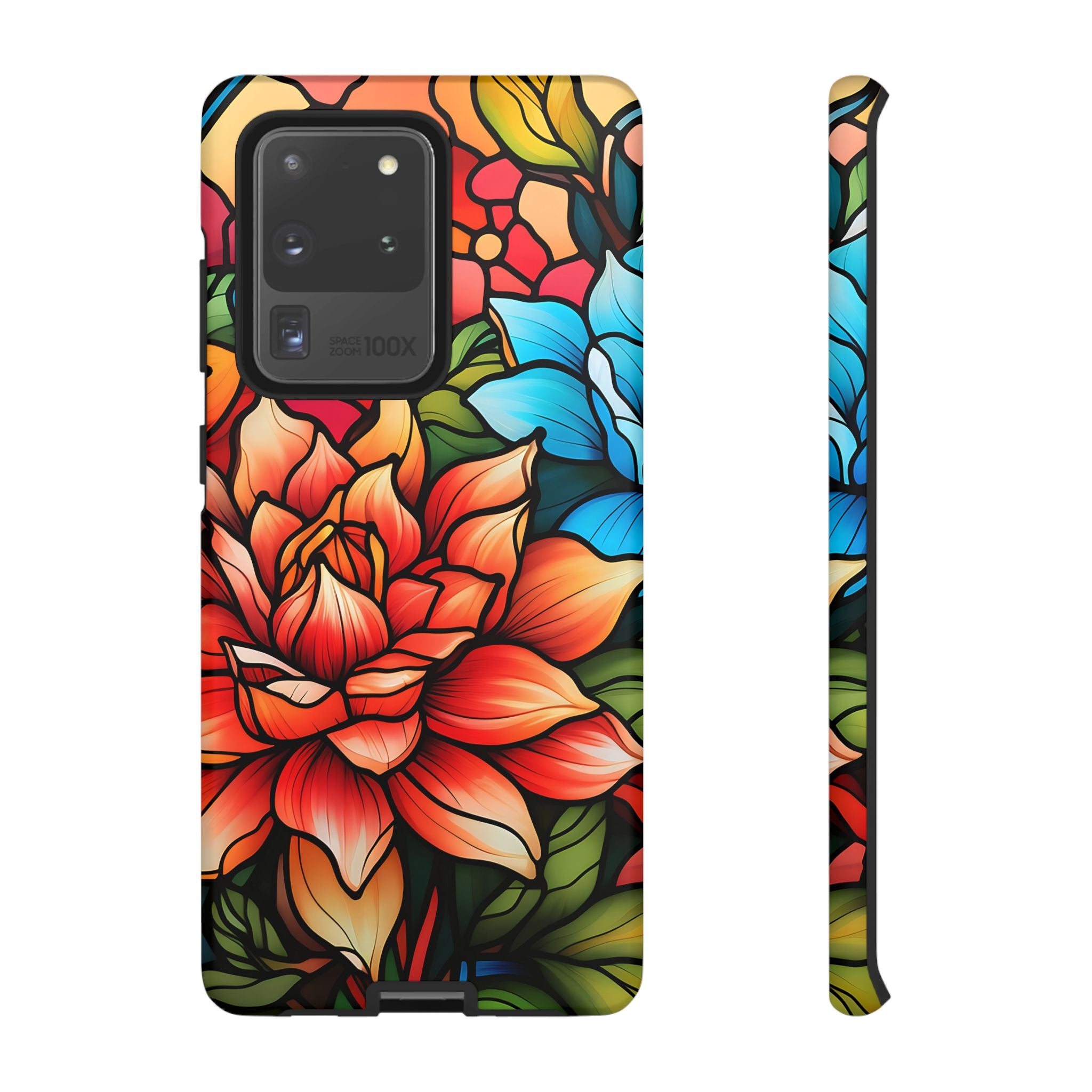 Stained Glass Floral Samsung Case