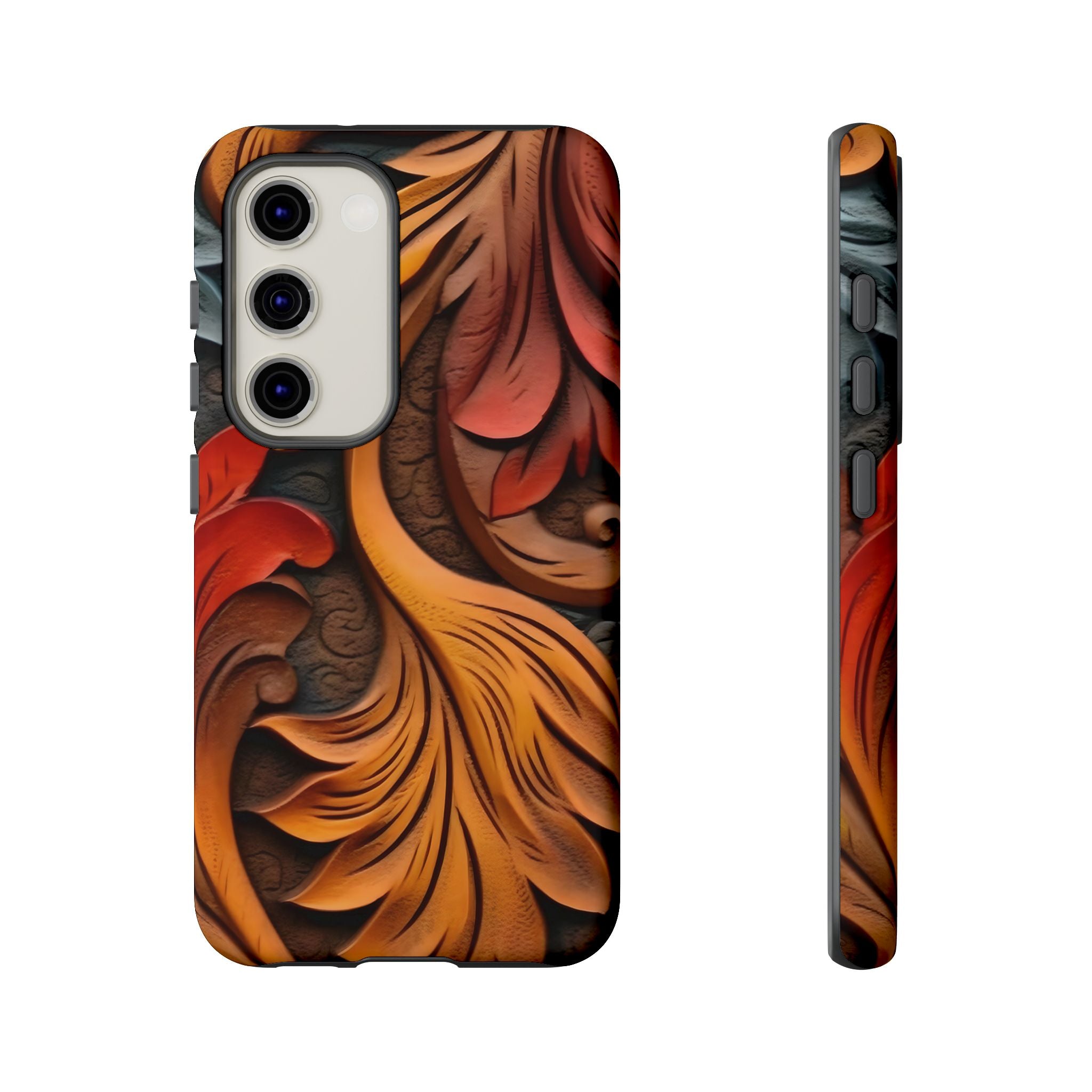 Baroque Floral Samsung Phone Case