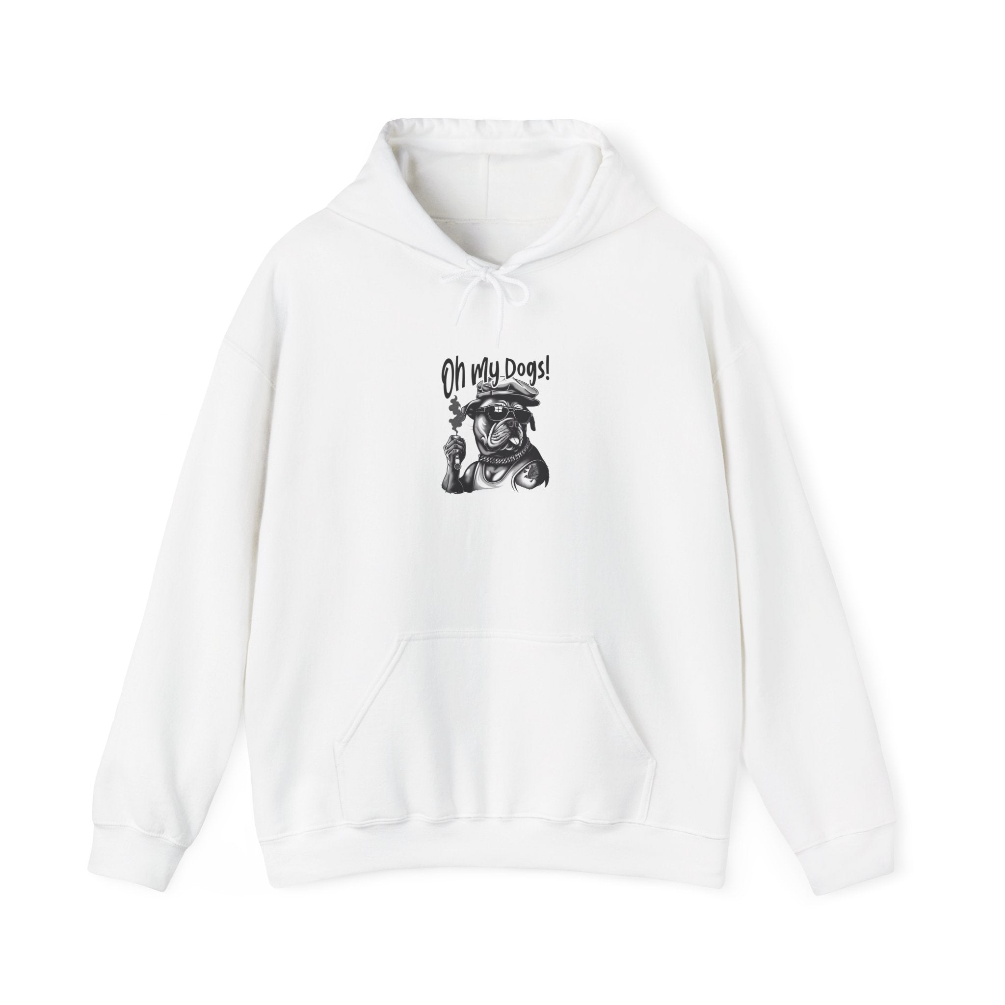 Oh My Dogs! Bulldog Gangster Hoodie